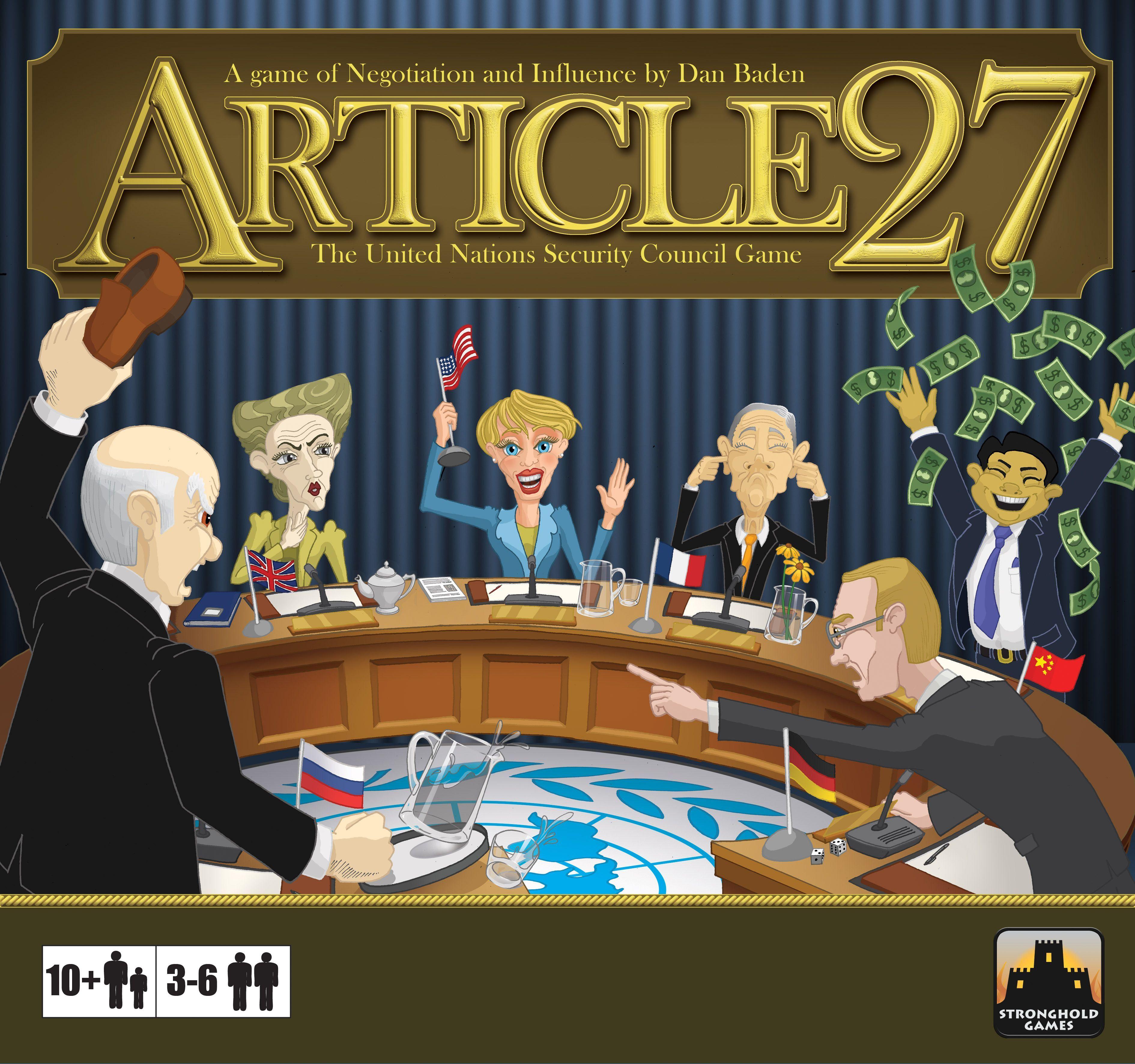 Article 27: The UN Security Council Game cover