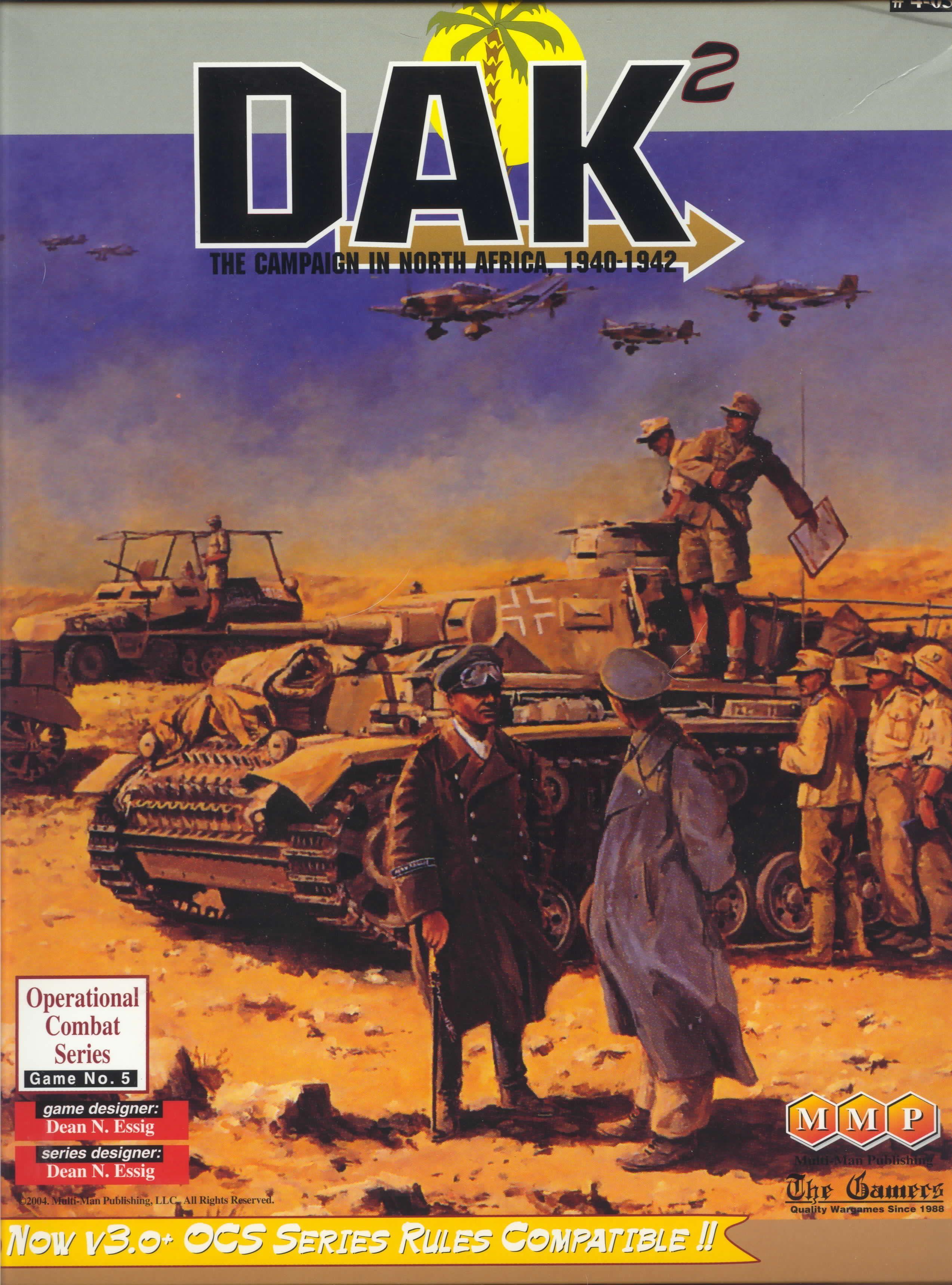 DAK2: The Campaign in North Africa, 1940-1942 cover
