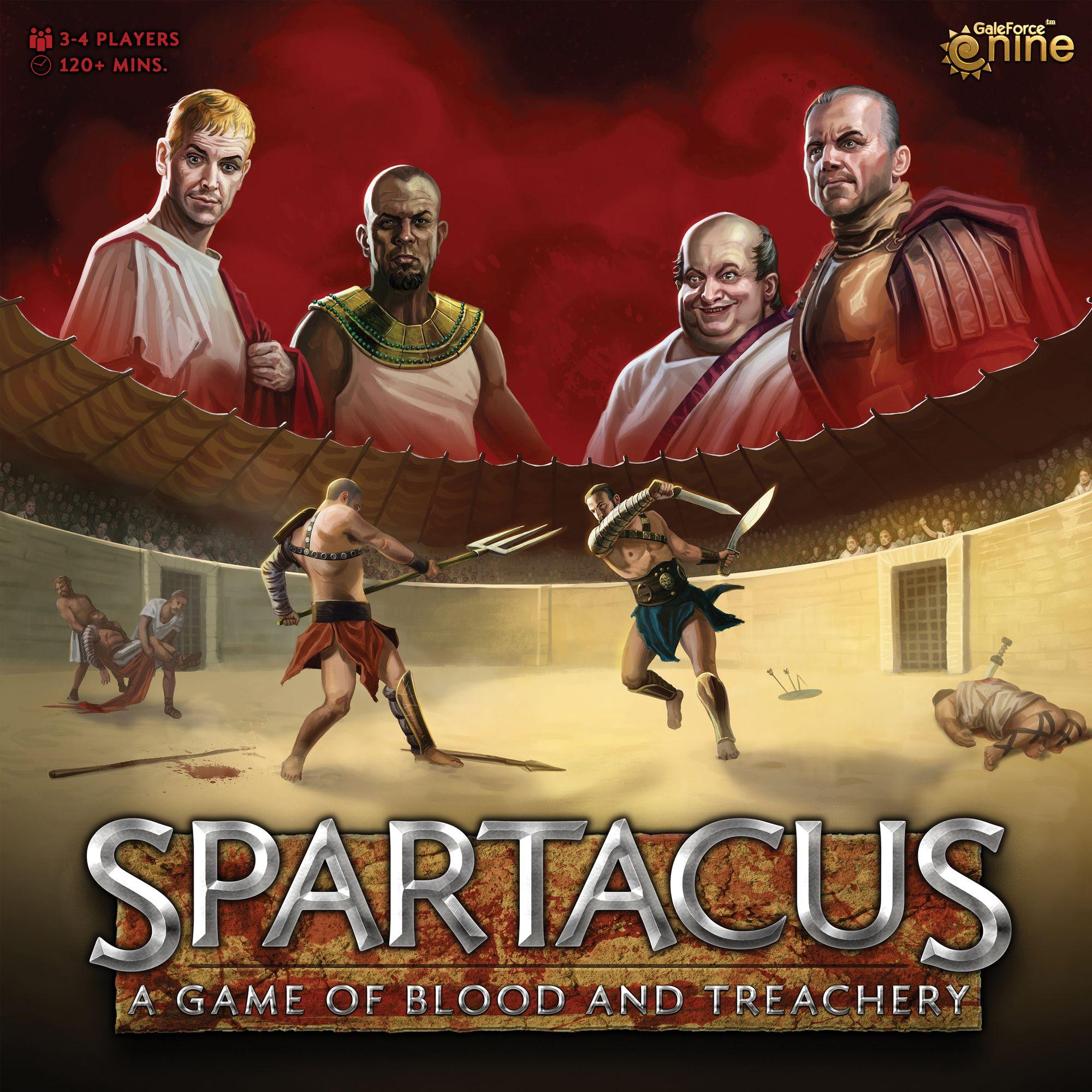 Spartacus: A Game of Blood and Treachery cover