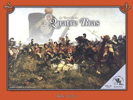 La Bataille des Quatre Bras cover