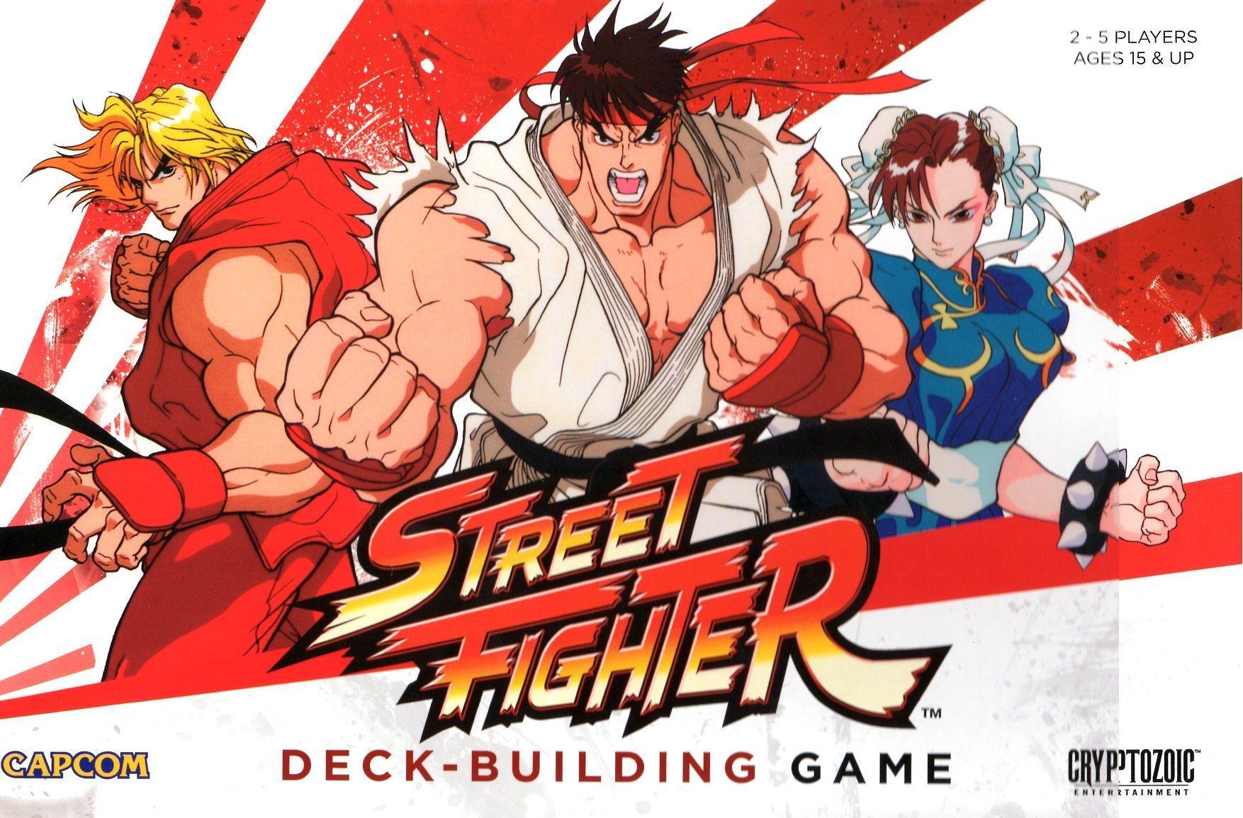 CapCom Street Fighter Deck-Building Game cover