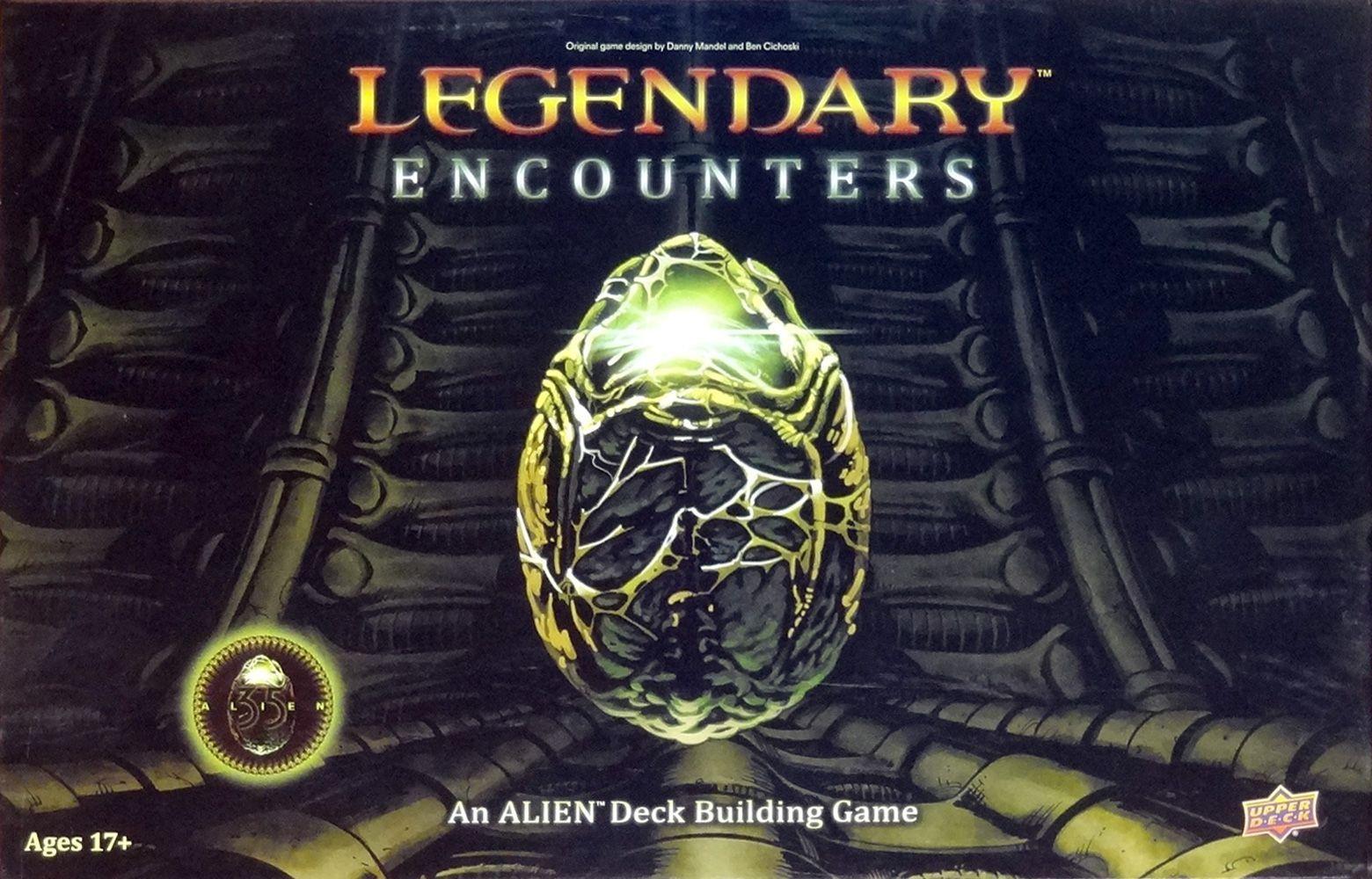 Legendary Encounters: An Alien Deck Building Game cover