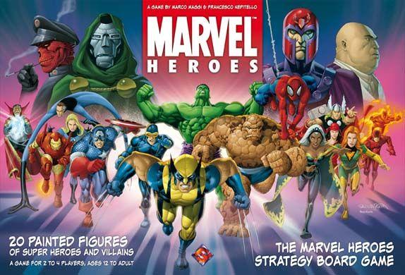 Marvel Heroes cover