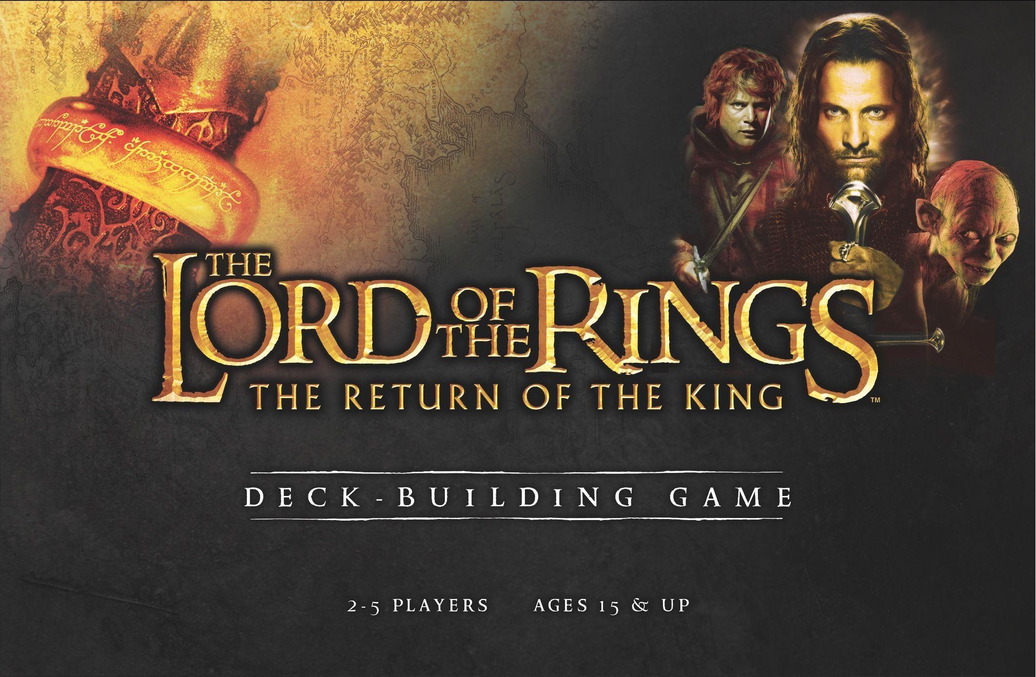 The Lord of the Rings: The Return of the King Deck-Building Game cover