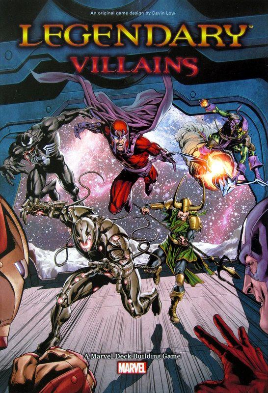 Legendary: A Marvel Deck Building Game – Villains cover