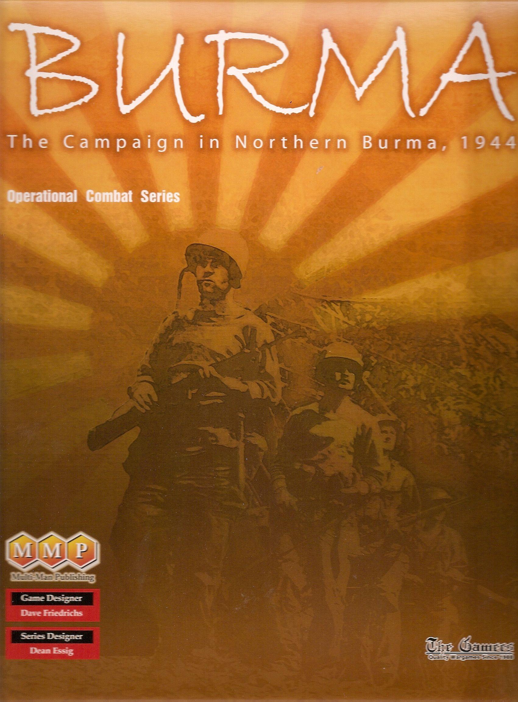 Burma: The Campaign in Northern Burma, 1944 cover