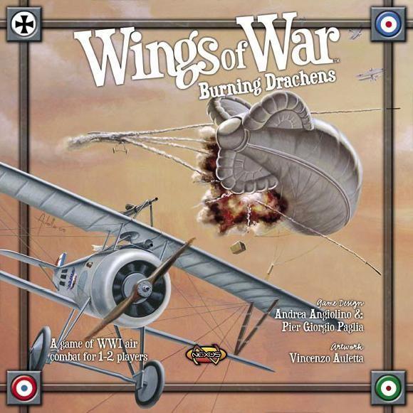 Wings of War: Burning Drachens cover