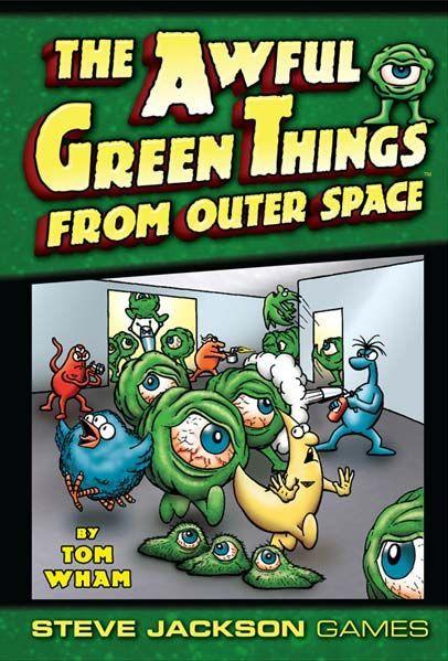 The Awful Green Things From Outer Space cover