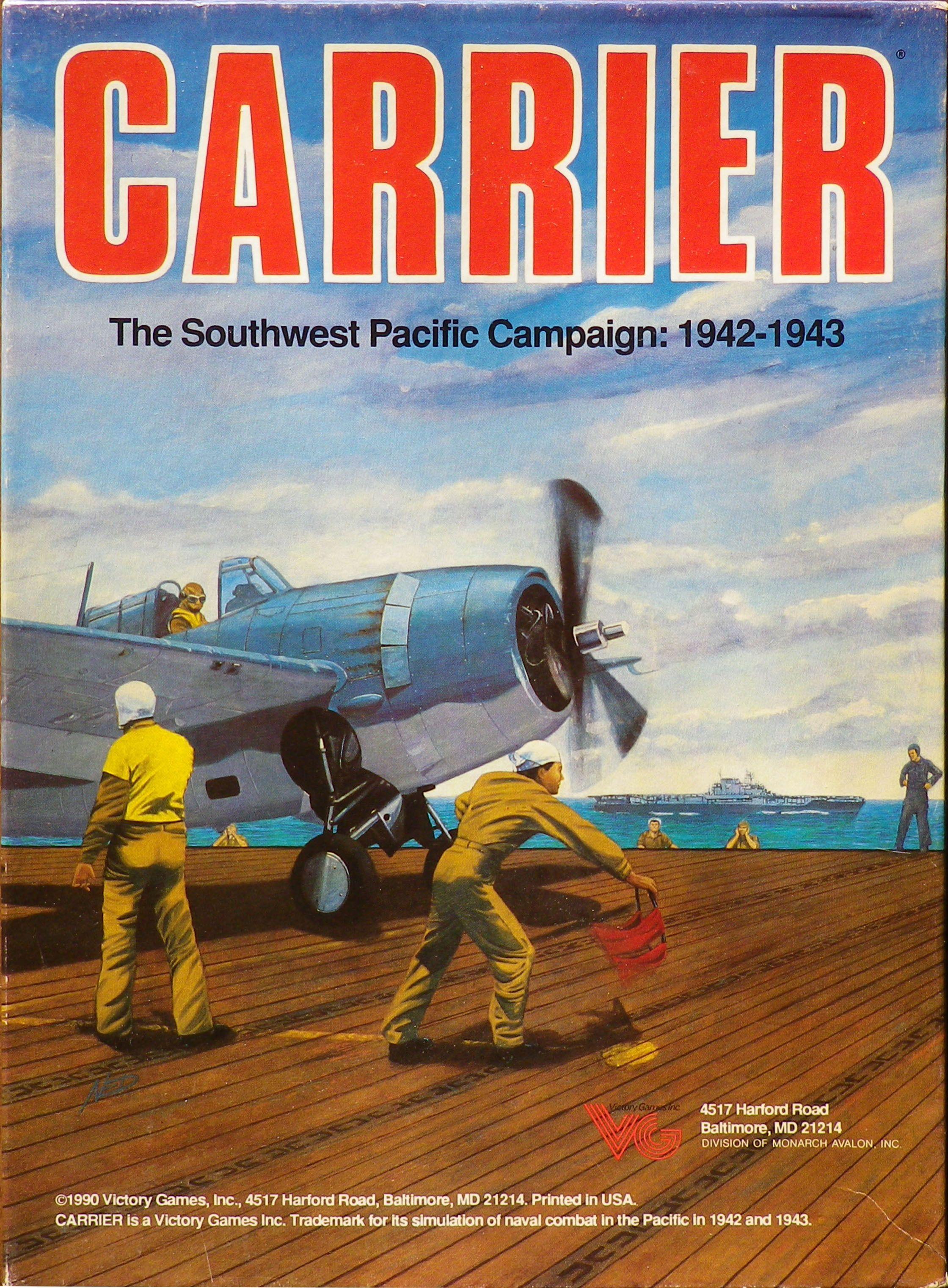 Carrier: The Southwest Pacific Campaign – 1942-1943 cover