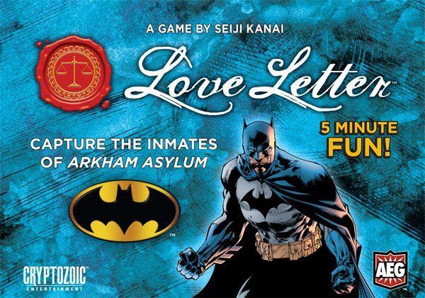 Love Letter: Batman cover