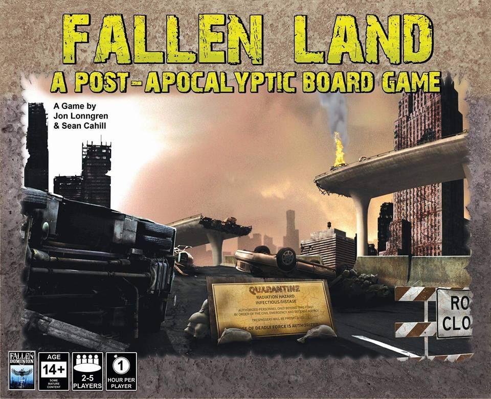Fallen Land: A Post Apocalyptic Board Game cover