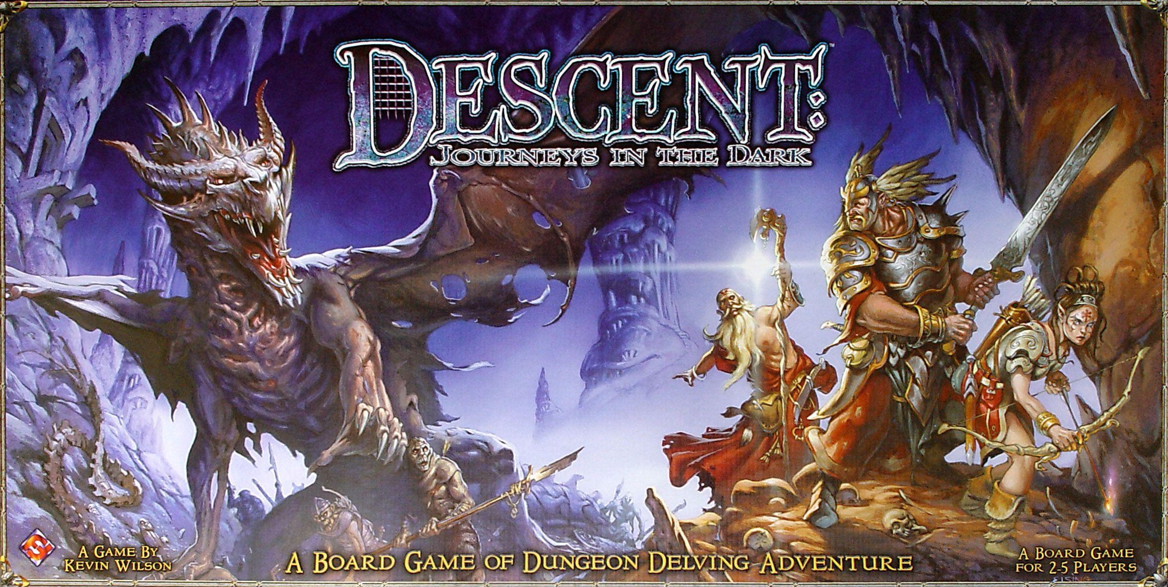 Descent: Journeys in the Dark cover