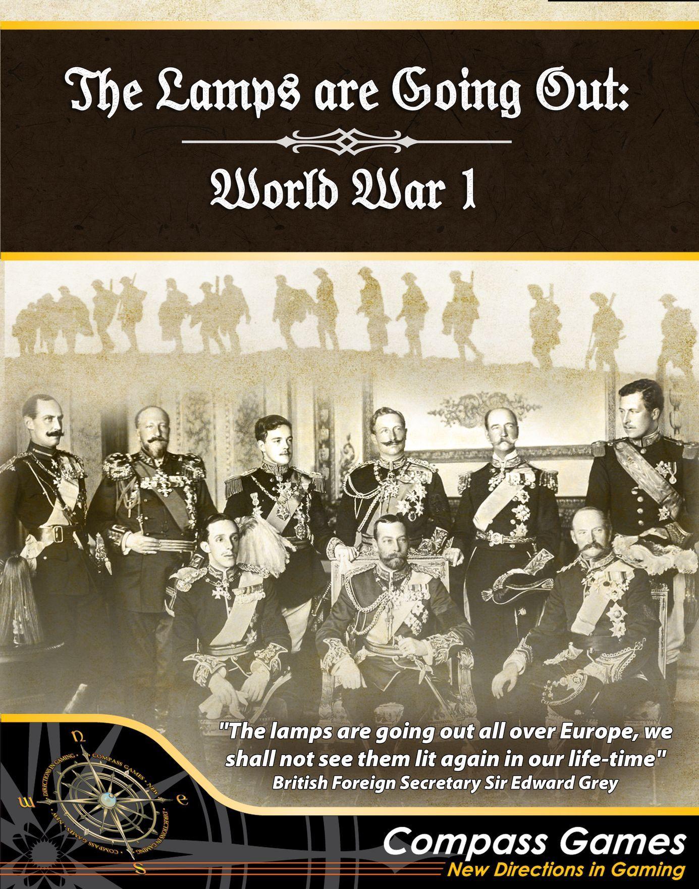 The Lamps are Going Out: World War I cover