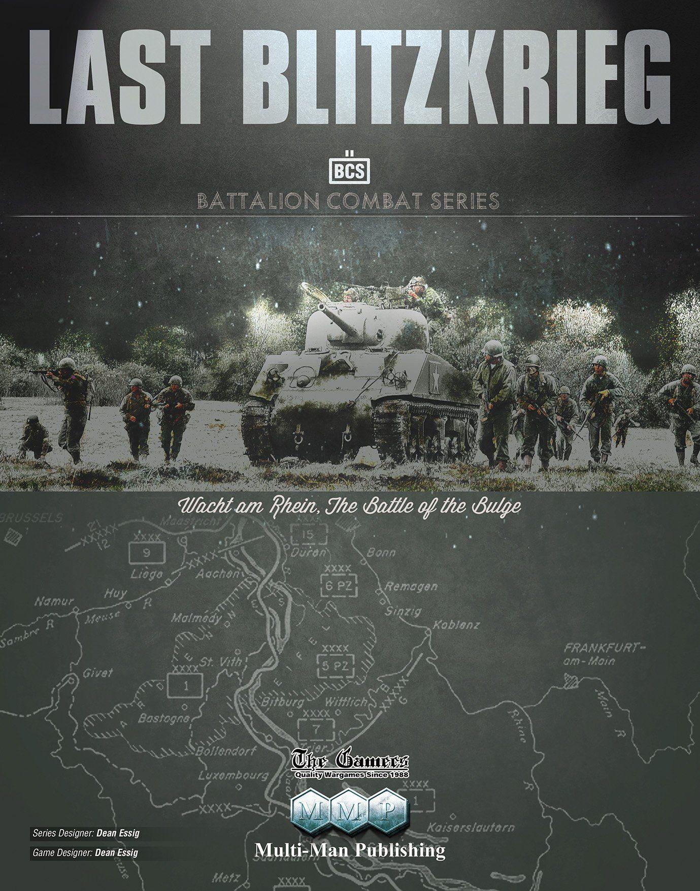 Last Blitzkrieg: Wacht am Rhein, The Battle of the Bulge cover