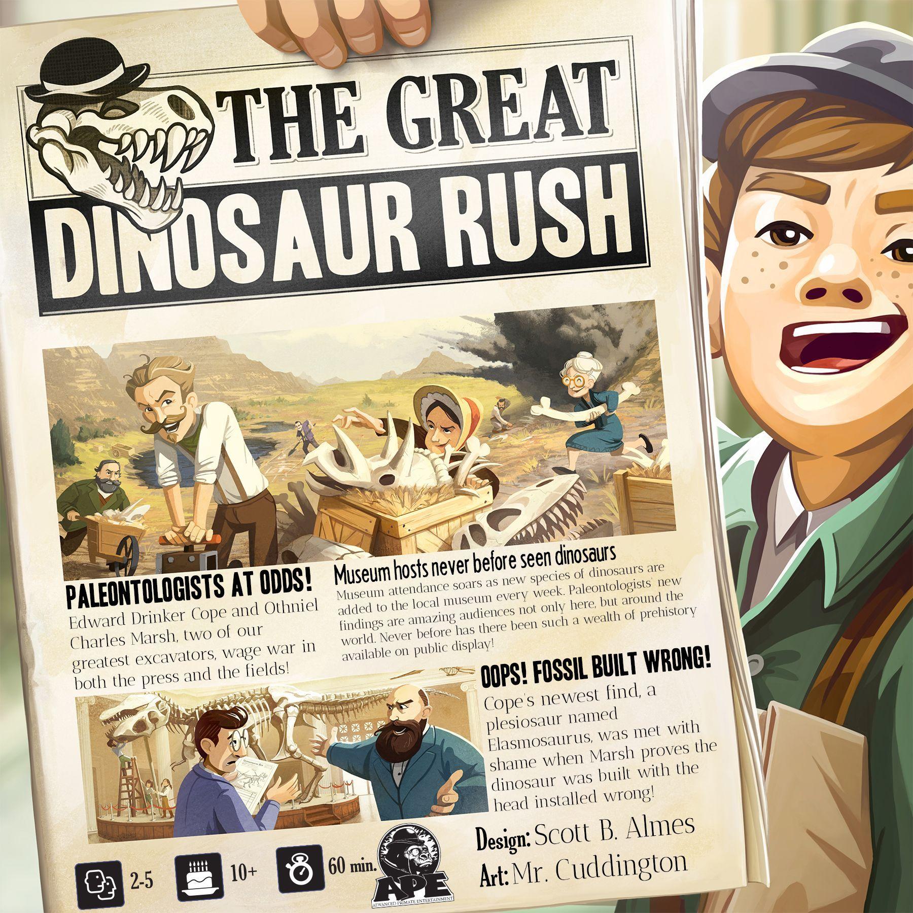 The Great Dinosaur Rush cover