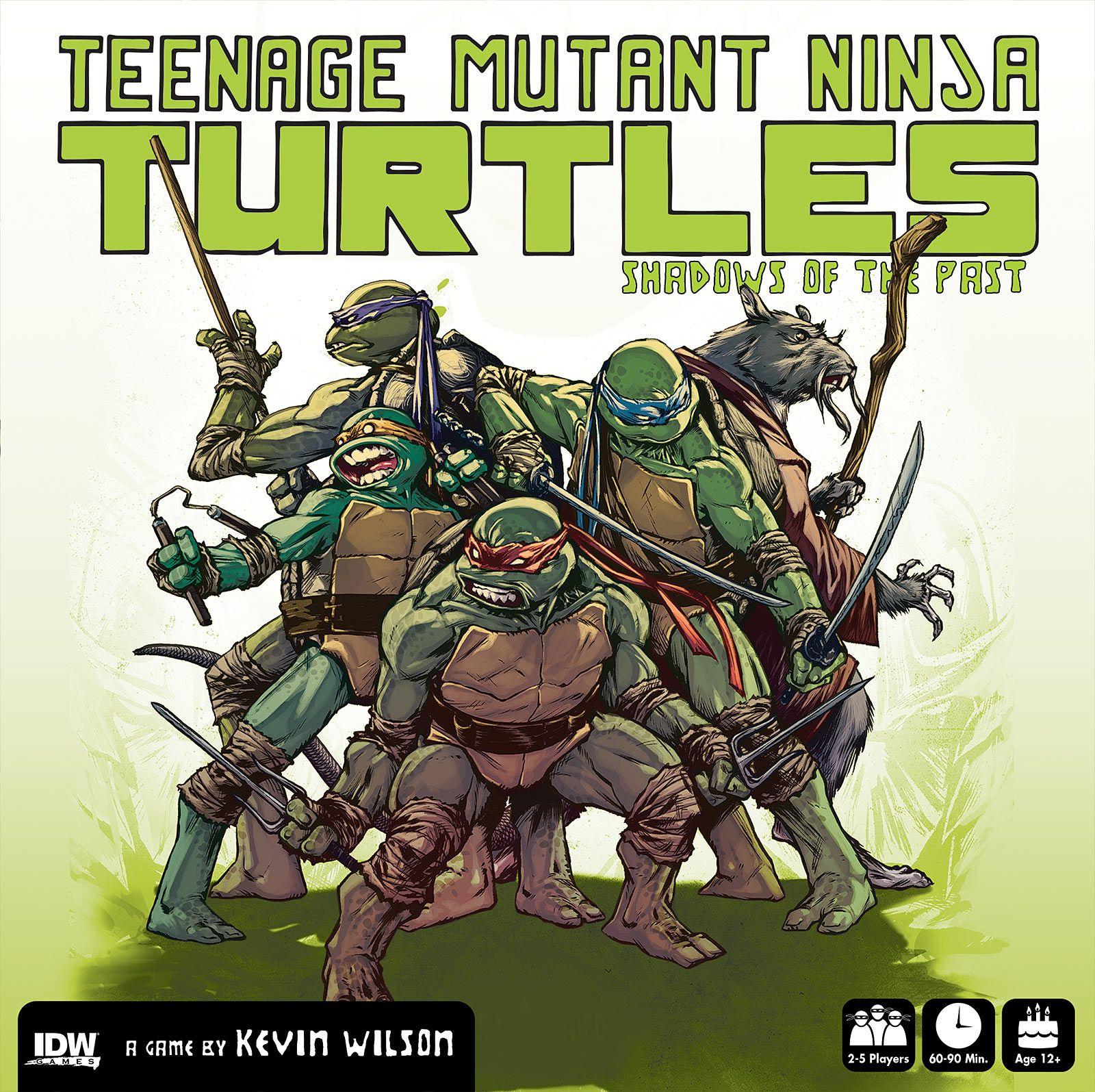 Teenage Mutant Ninja Turtles: Shadows of the Past cover