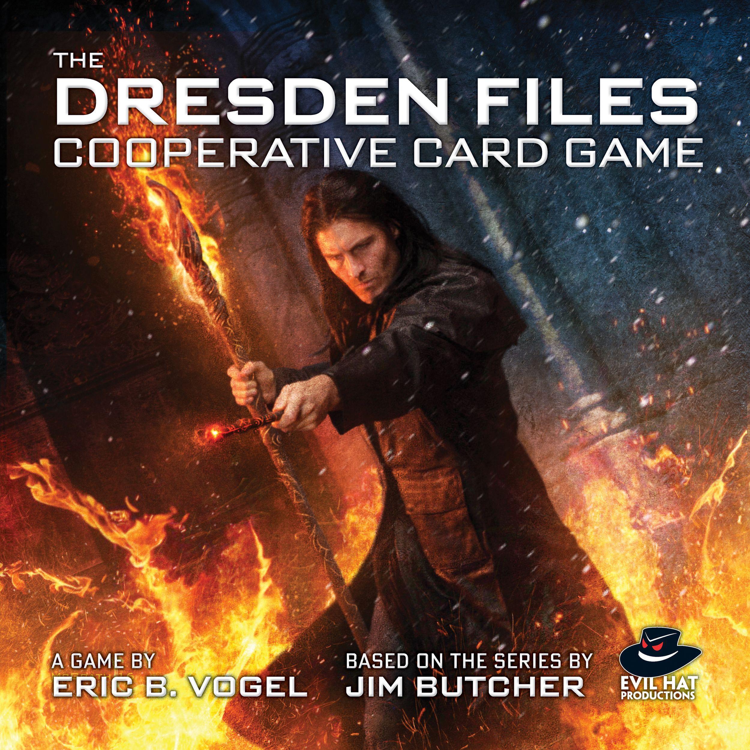 The Dresden Files Cooperative Card Game cover
