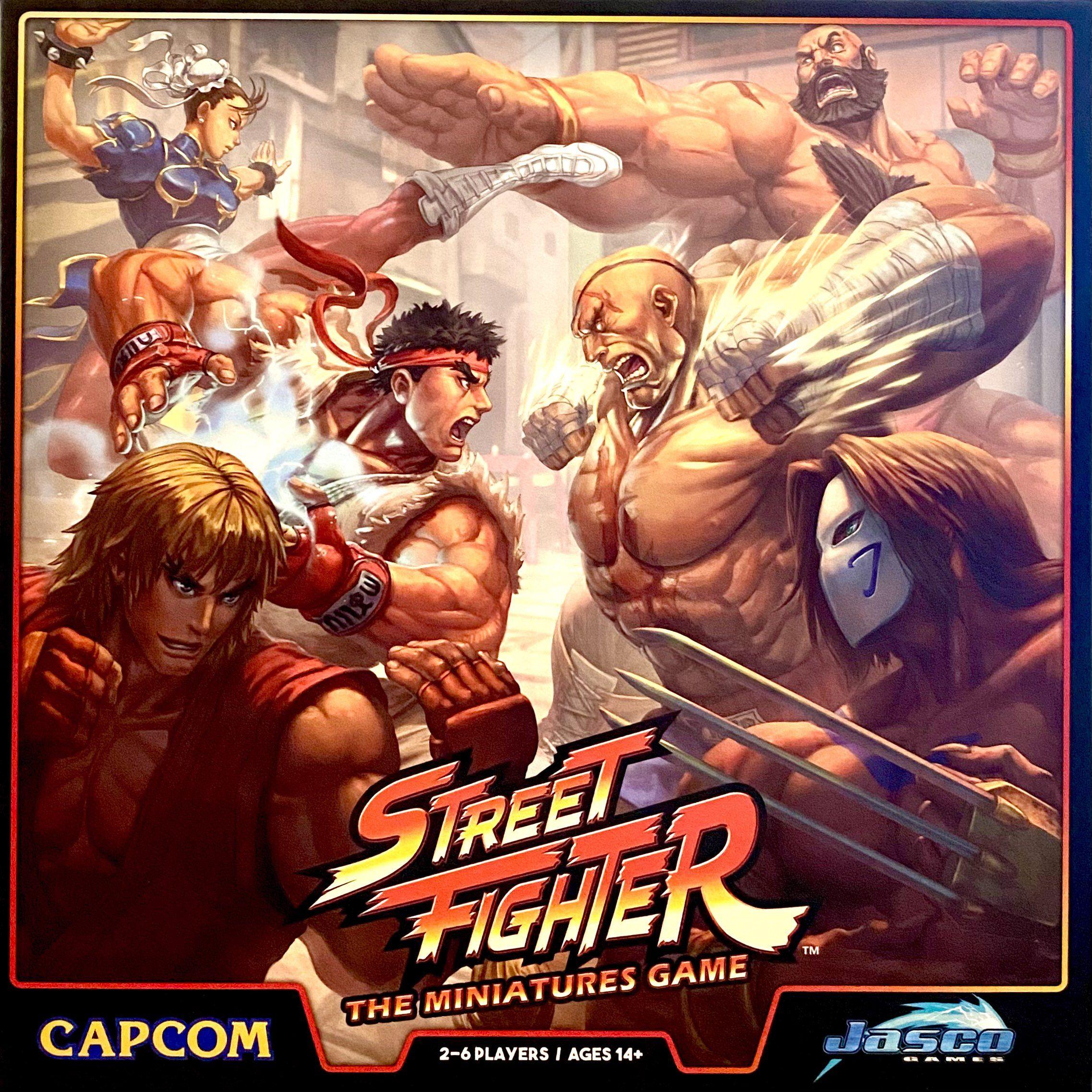 Street Fighter: The Miniatures Game cover