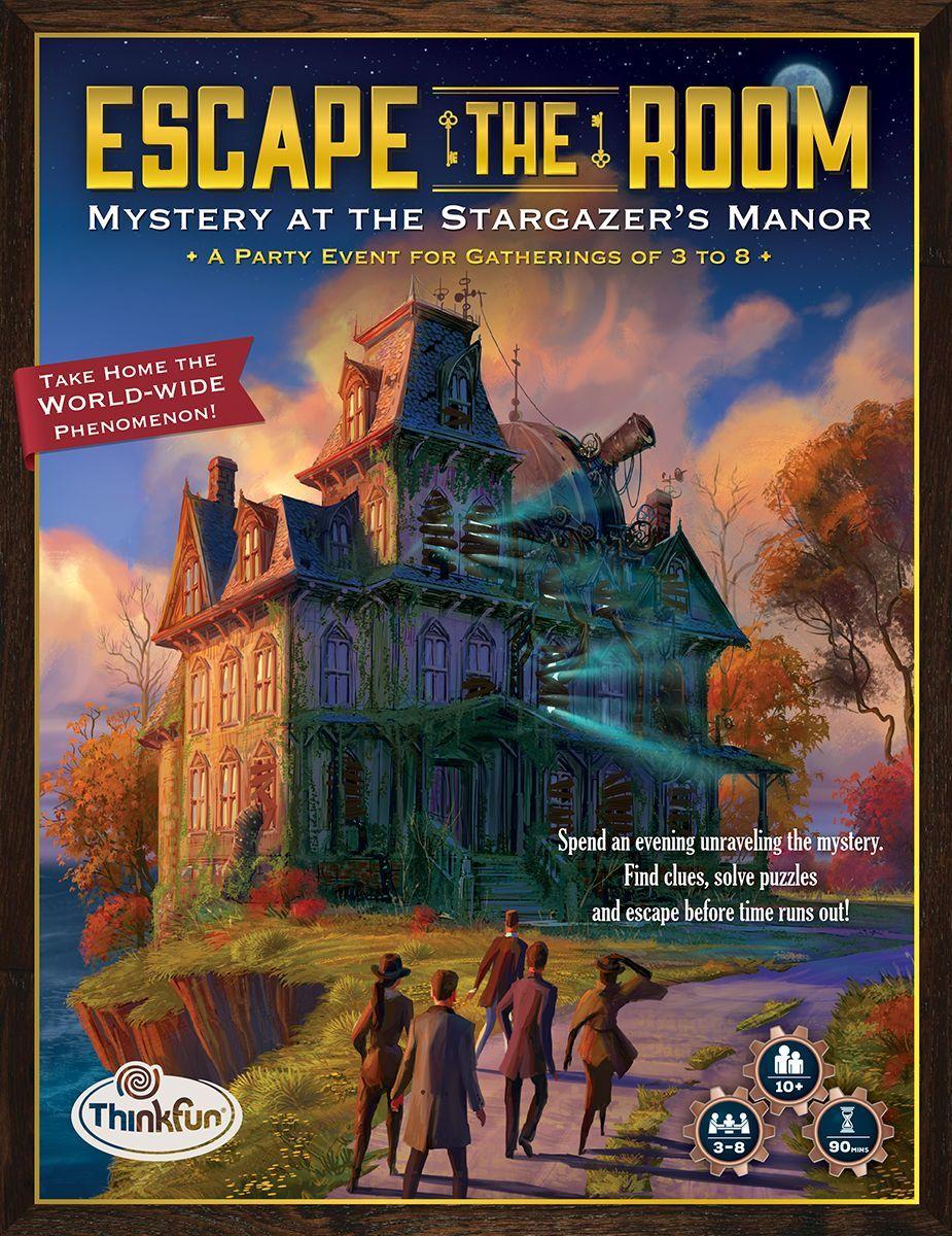Escape the Room: Mystery at the Stargazer's Manor cover
