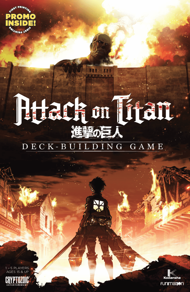 Attack on Titan: Deck-Building Game cover
