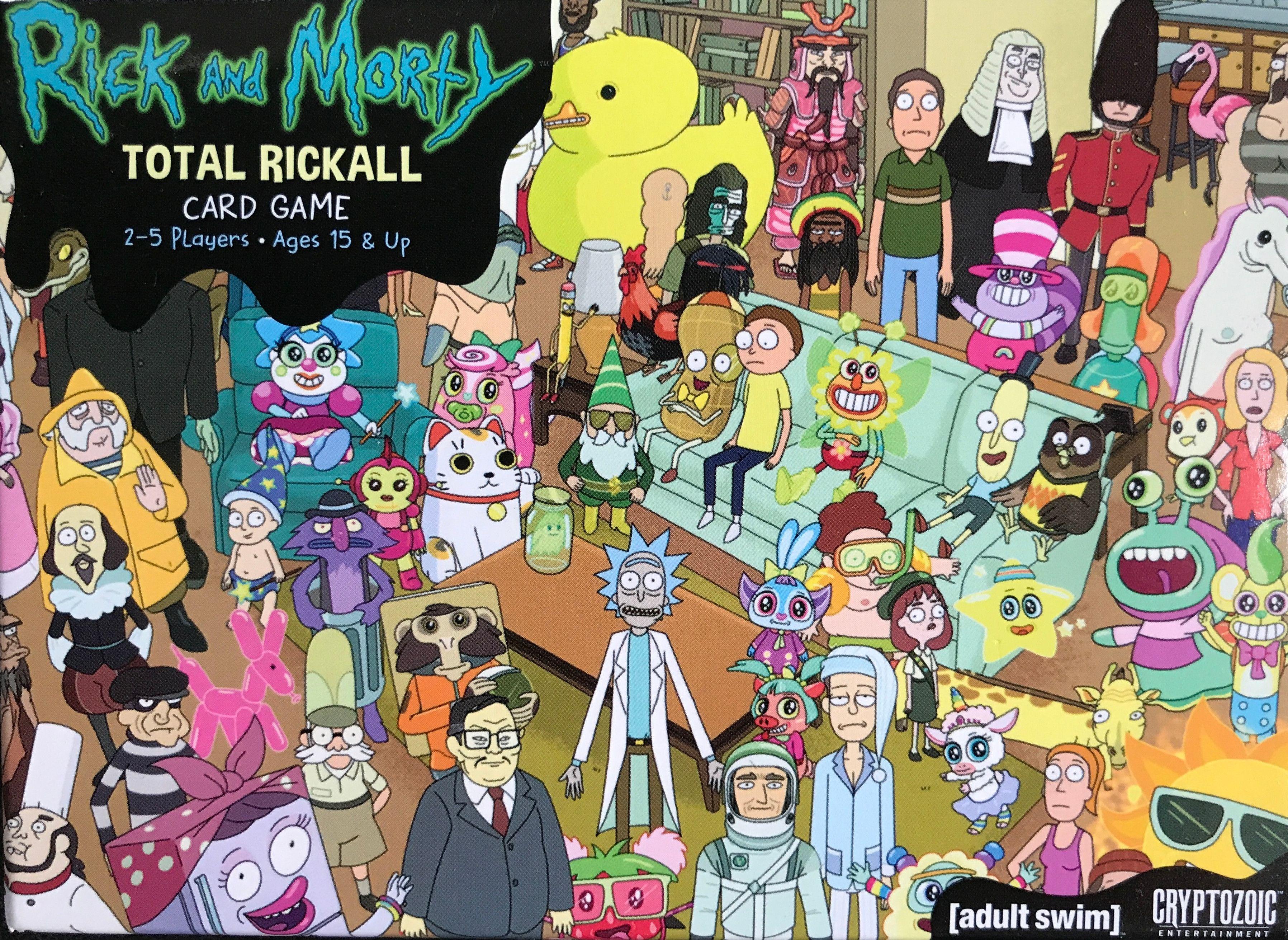 Rick and Morty: Total Rickall Card Game cover