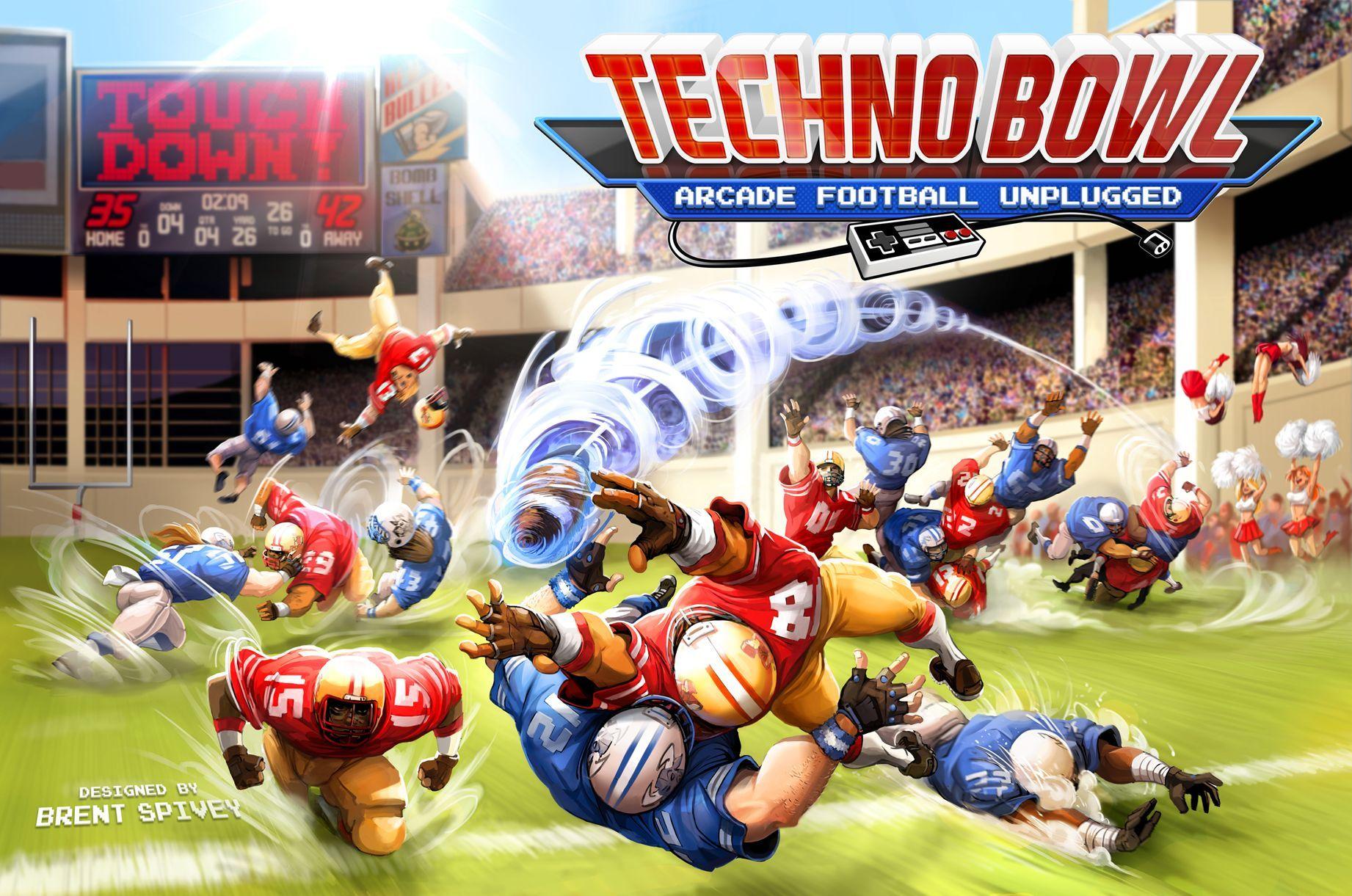 Techno Bowl: Arcade Football Unplugged cover