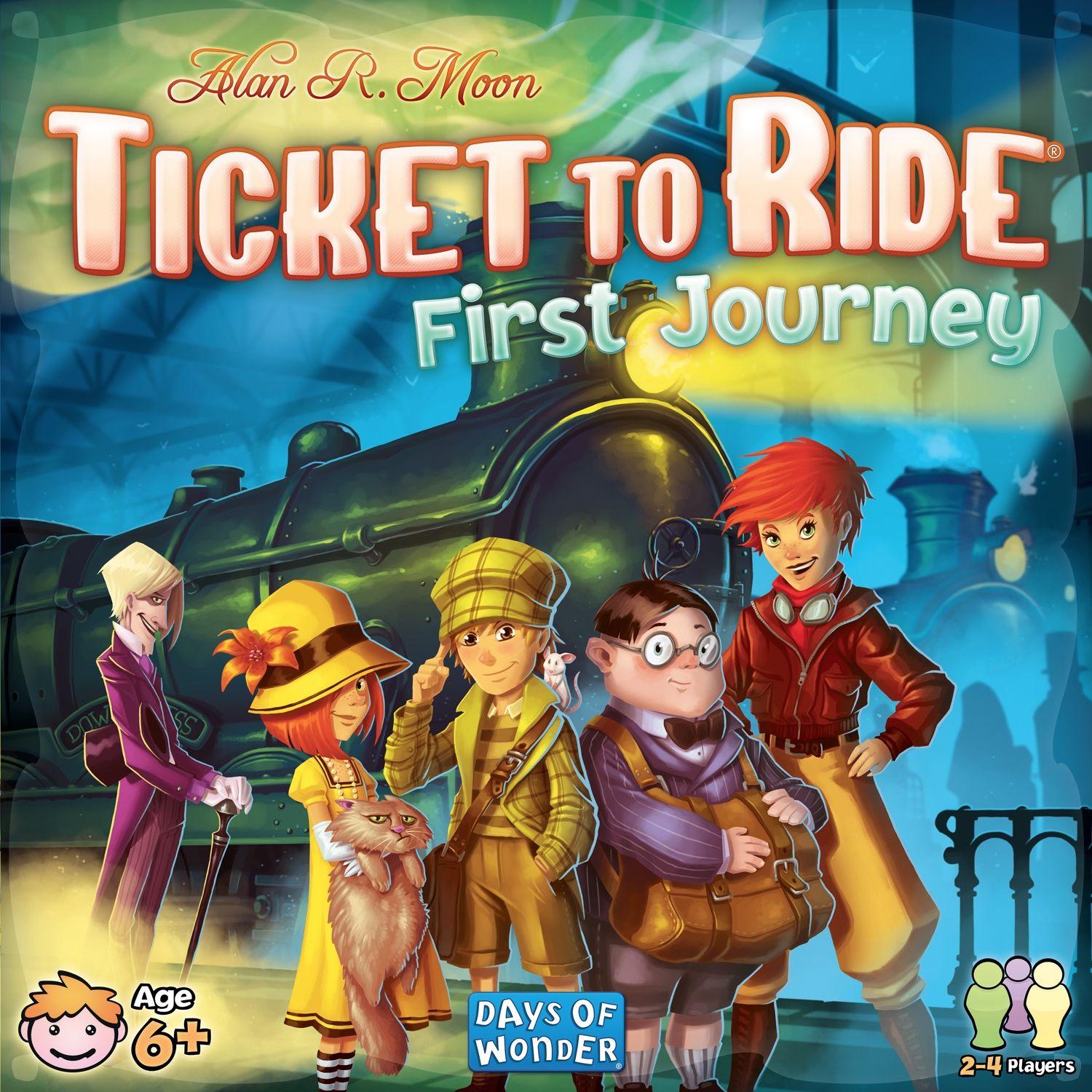 Ticket to Ride: First Journey (U.S.) cover