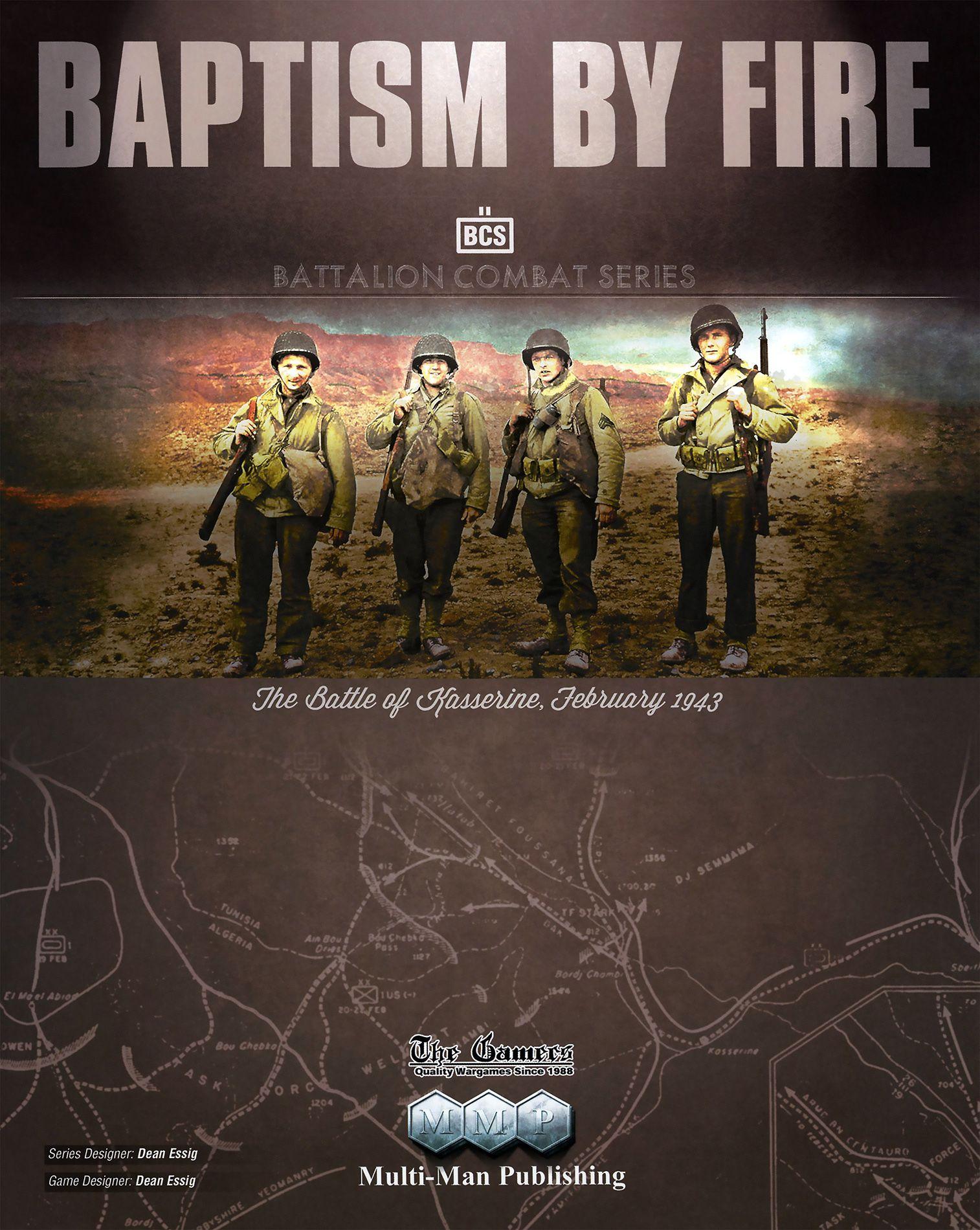 Baptism By Fire: The Battle of Kasserine cover