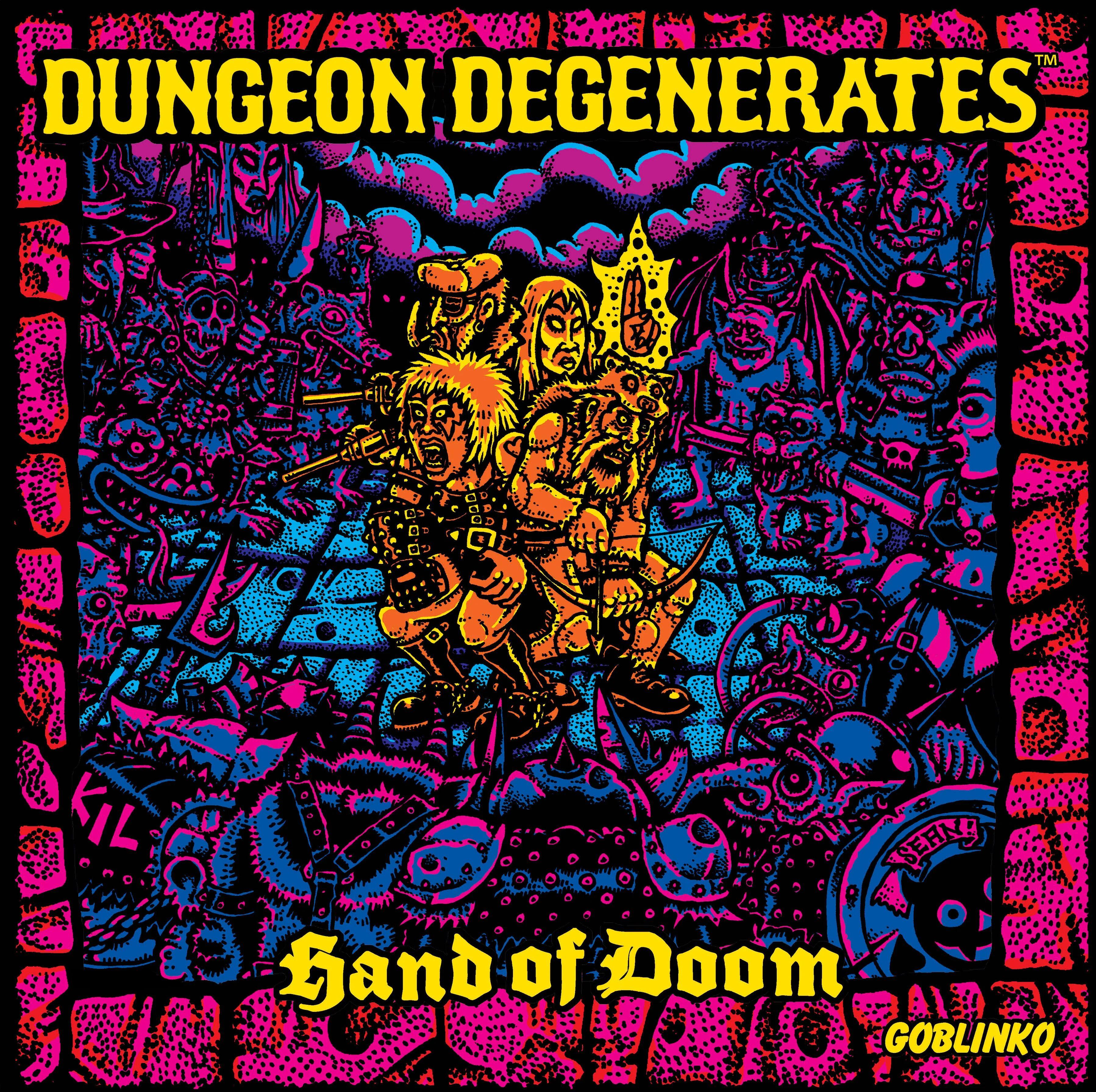 Dungeon Degenerates: Hand of Doom cover