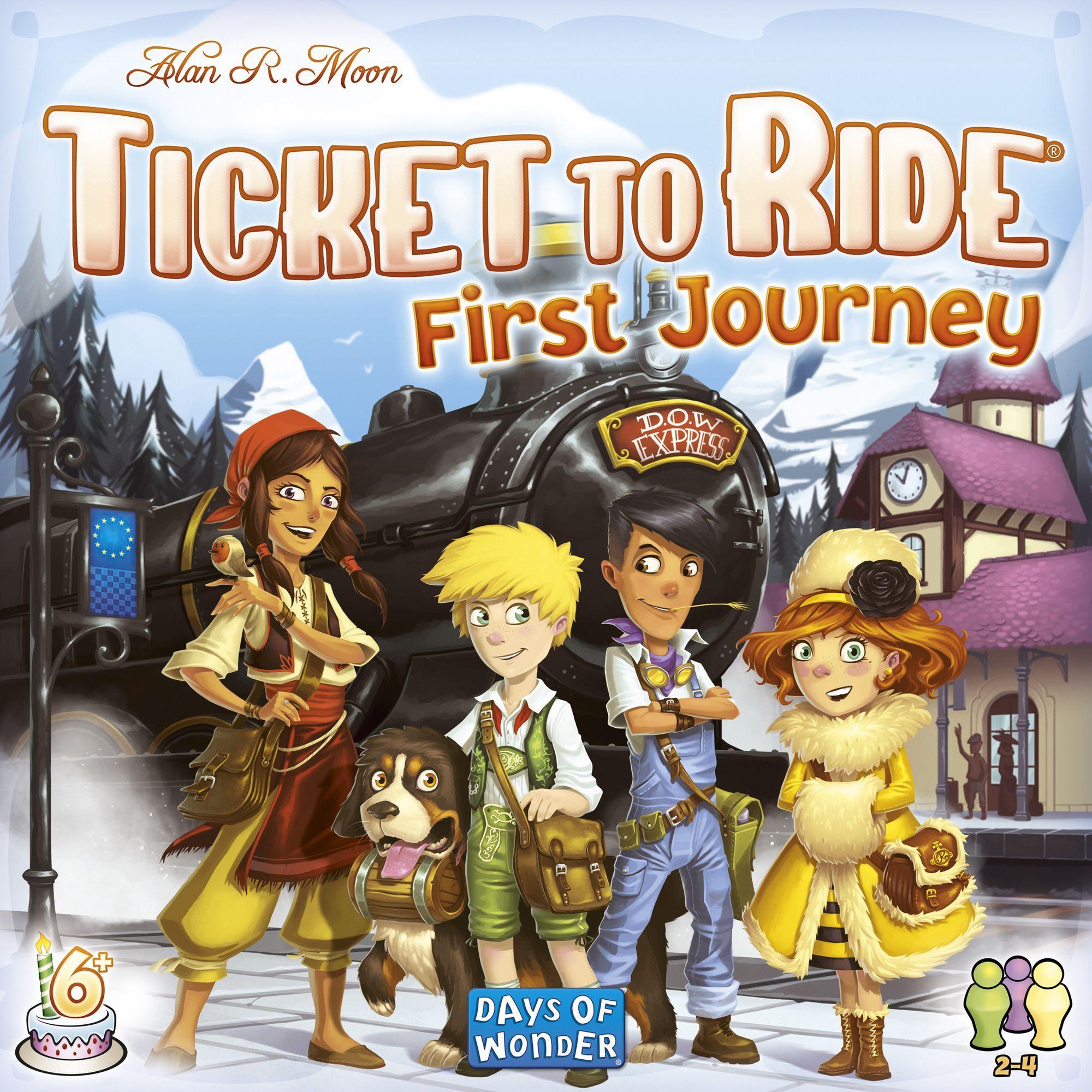 Ticket to Ride: First Journey (Europe) cover