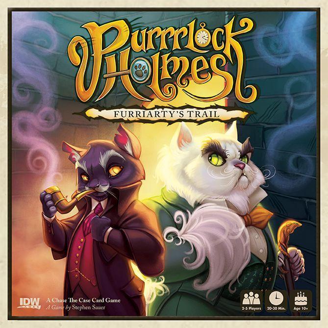 Purrrlock Holmes: Furriarty's Trail cover