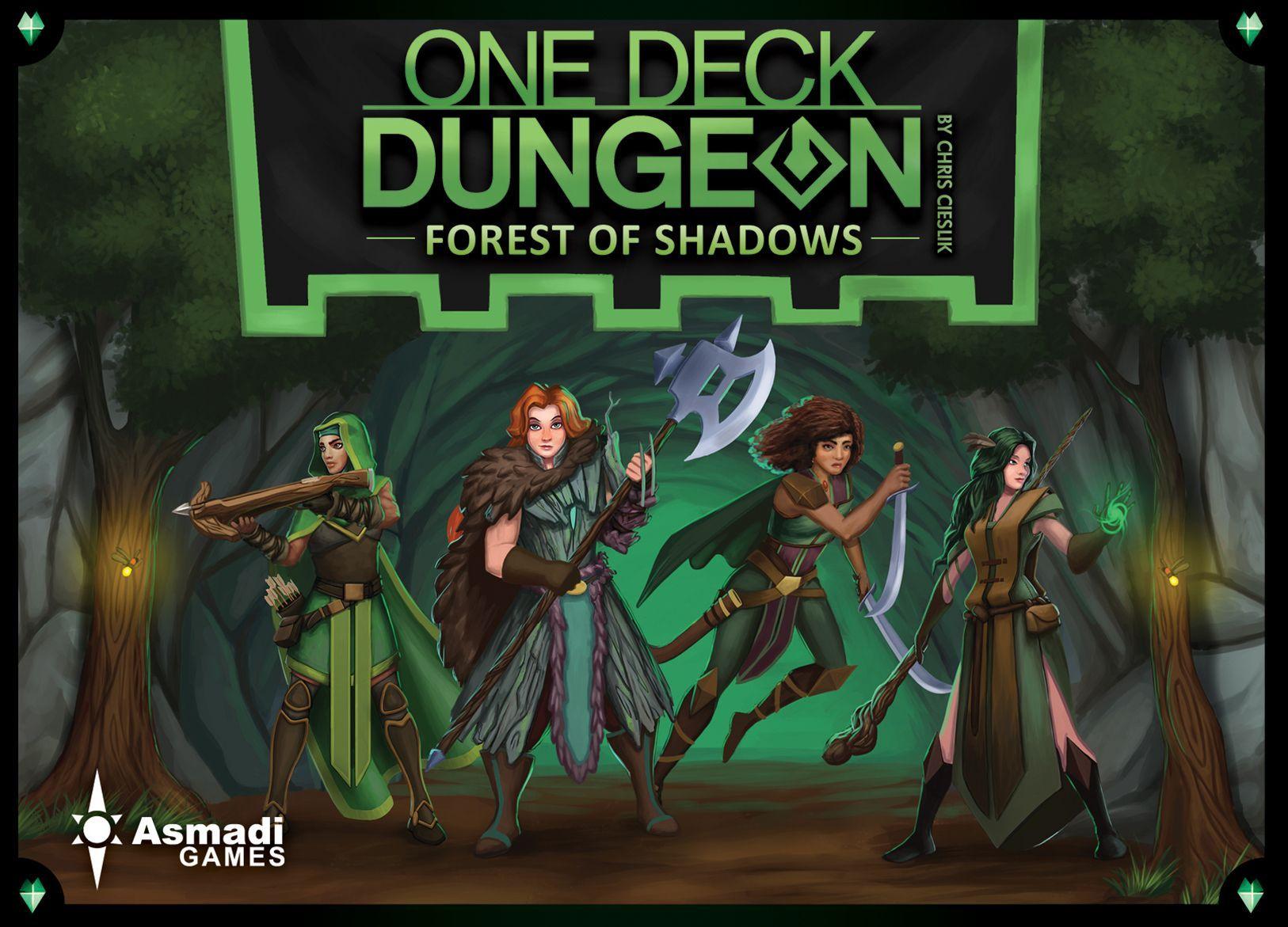 One Deck Dungeon: Forest of Shadows cover
