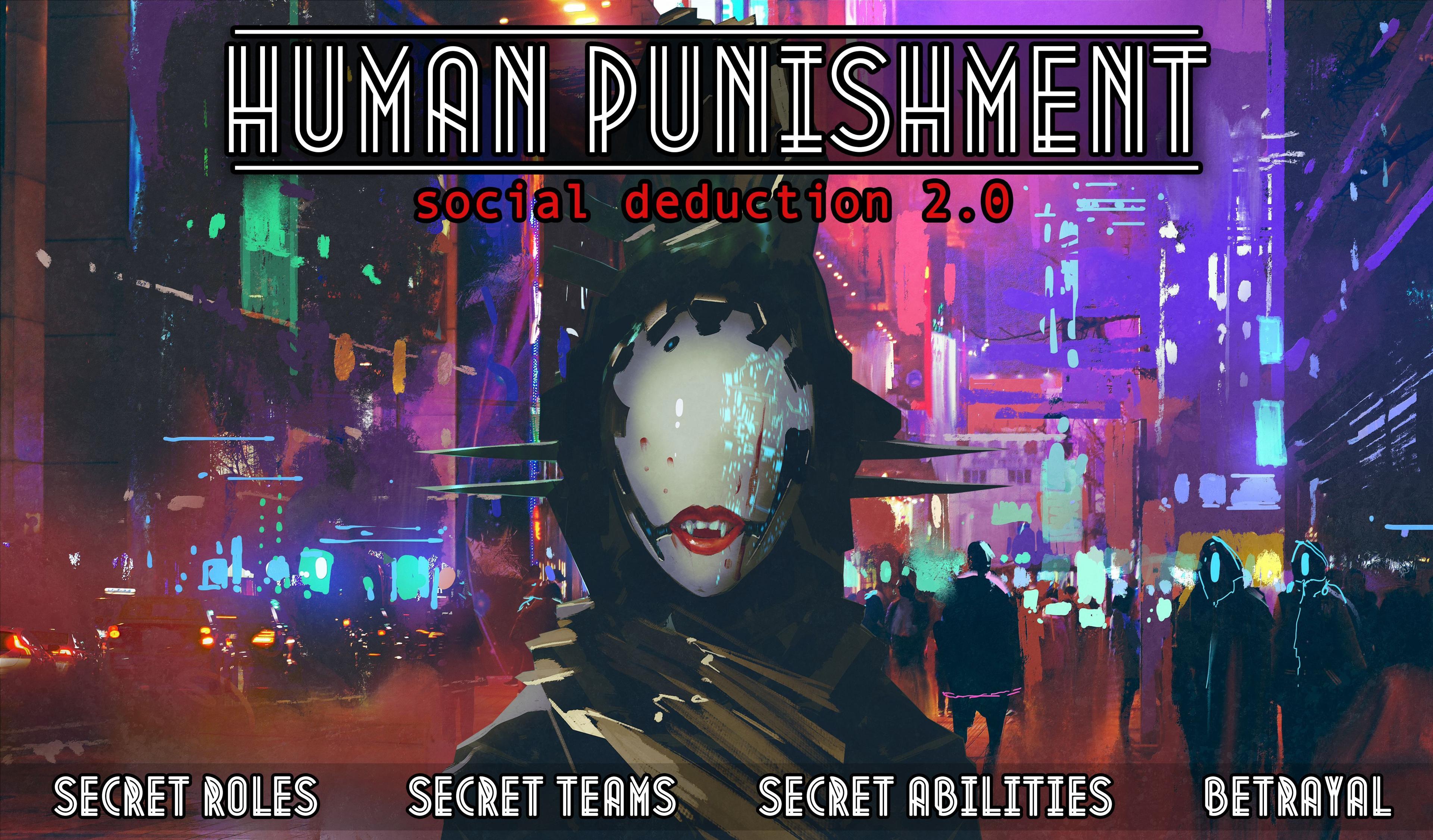 Human Punishment: Social Deduction 2.0 cover