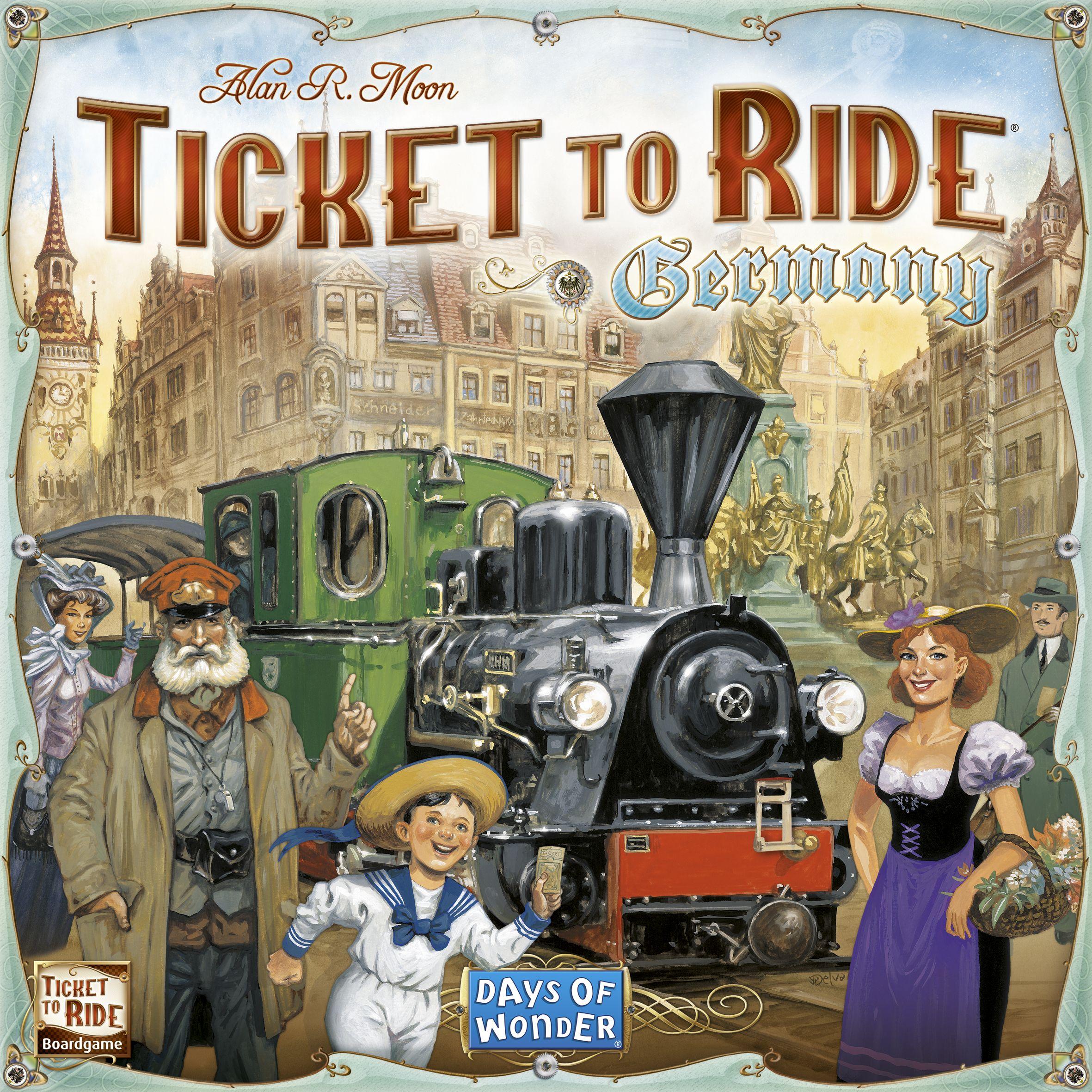 Ticket to Ride: Germany cover