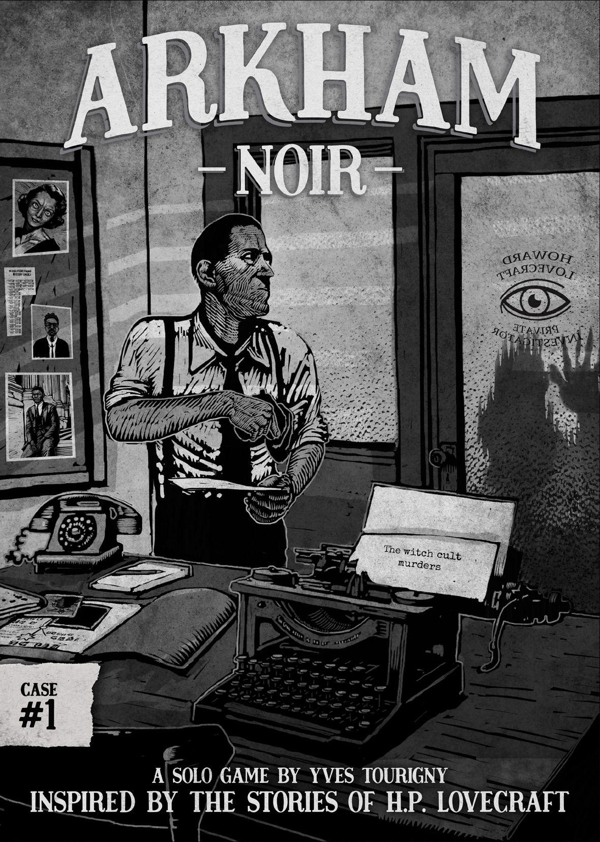 Arkham Noir: Case #1 – The Witch Cult Murders cover
