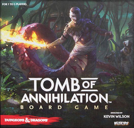 Dungeons & Dragons: Tomb of Annihilation Board Game cover