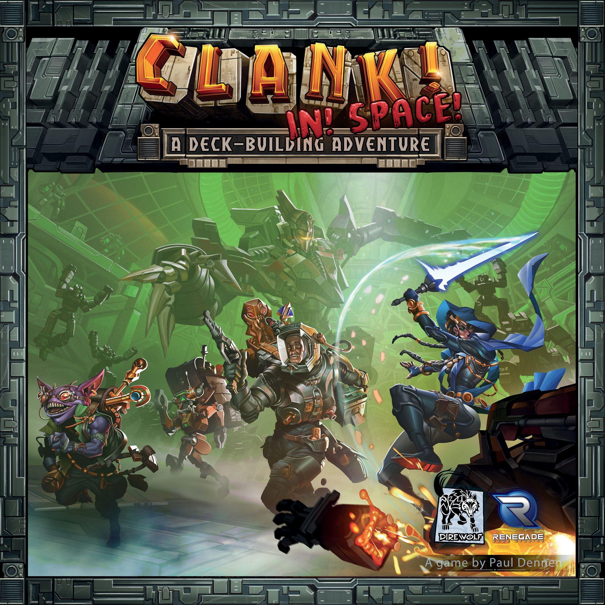 Clank! In! Space!: A Deck-Building Adventure cover