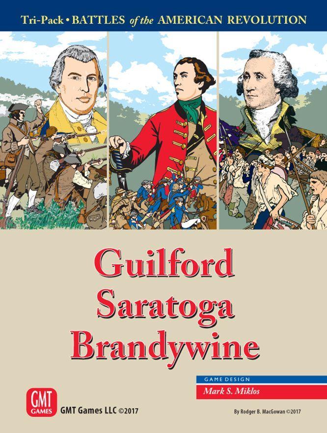 Battles of the American Revolution Tri-pack: Guilford, Saratoga, Brandywine cover