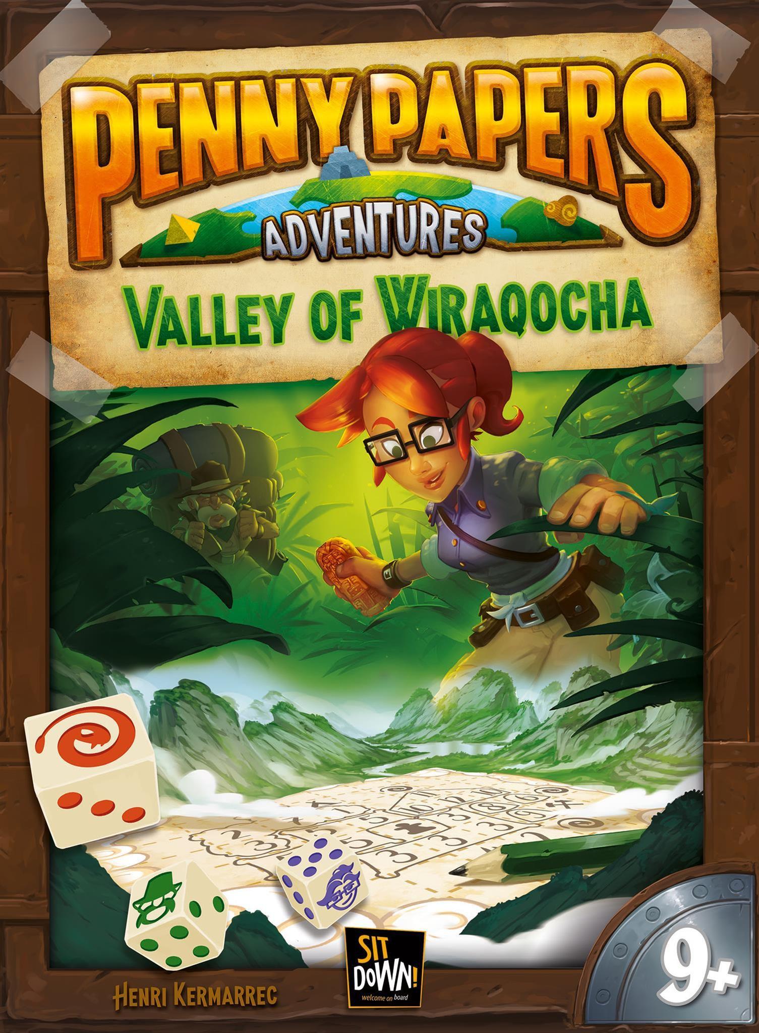 Penny Papers Adventures: The Valley of Wiraqocha cover