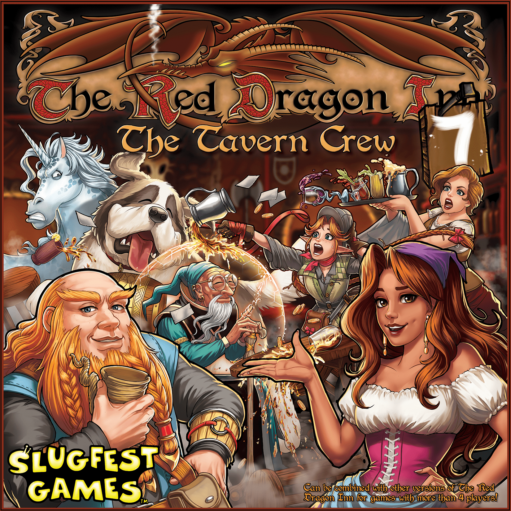 The Red Dragon Inn 7: The Tavern Crew cover