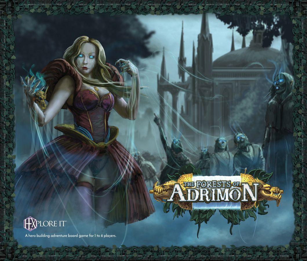 HEXplore It: The Forests of Adrimon cover