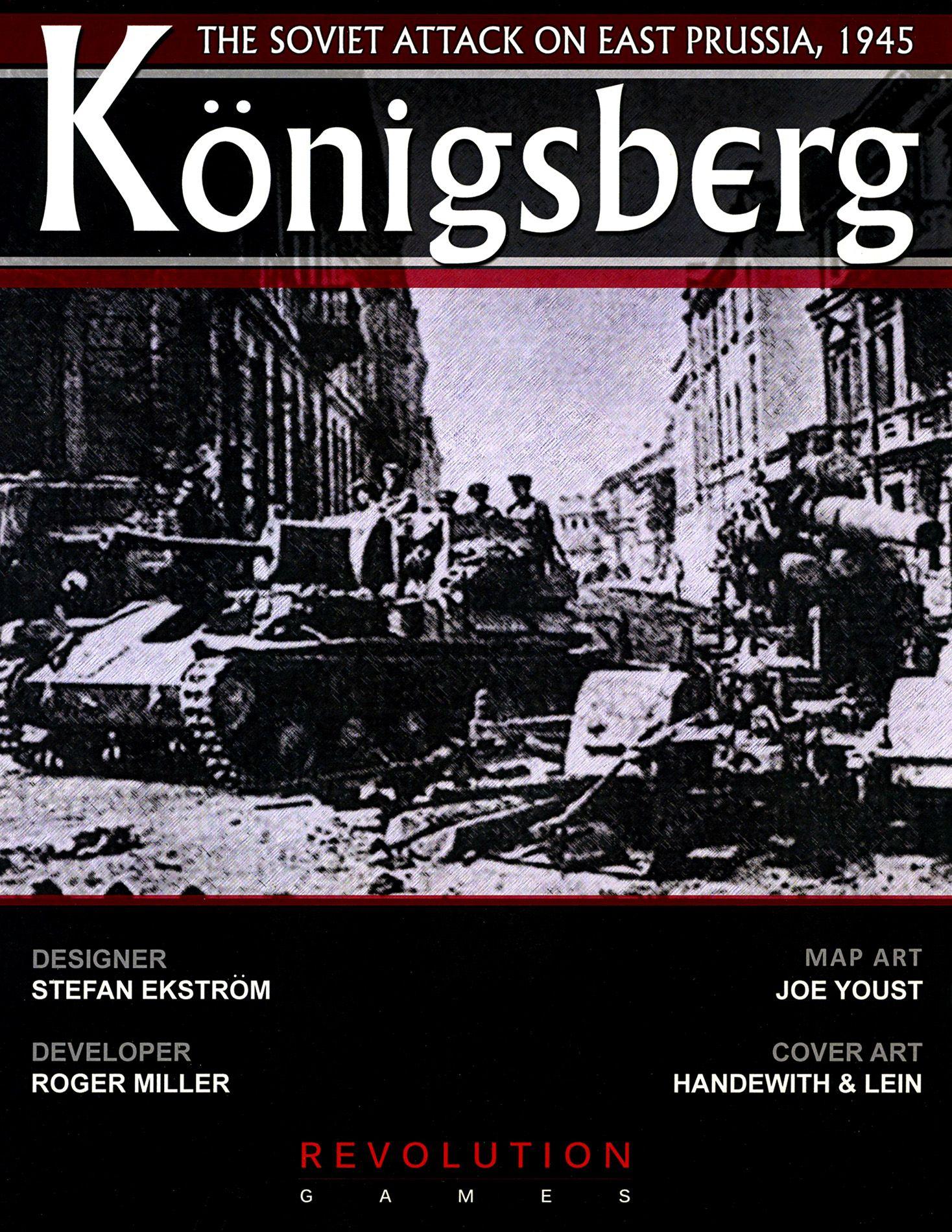 Königsberg: The Soviet Attack on East Prussia, 1945 cover