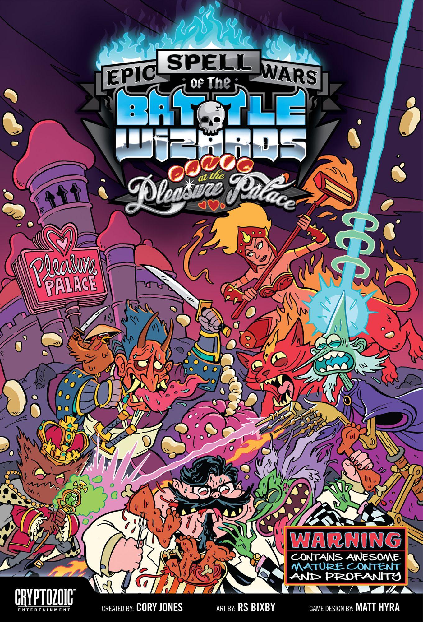 Epic Spell Wars of the Battle Wizards: Panic at the Pleasure Palace cover