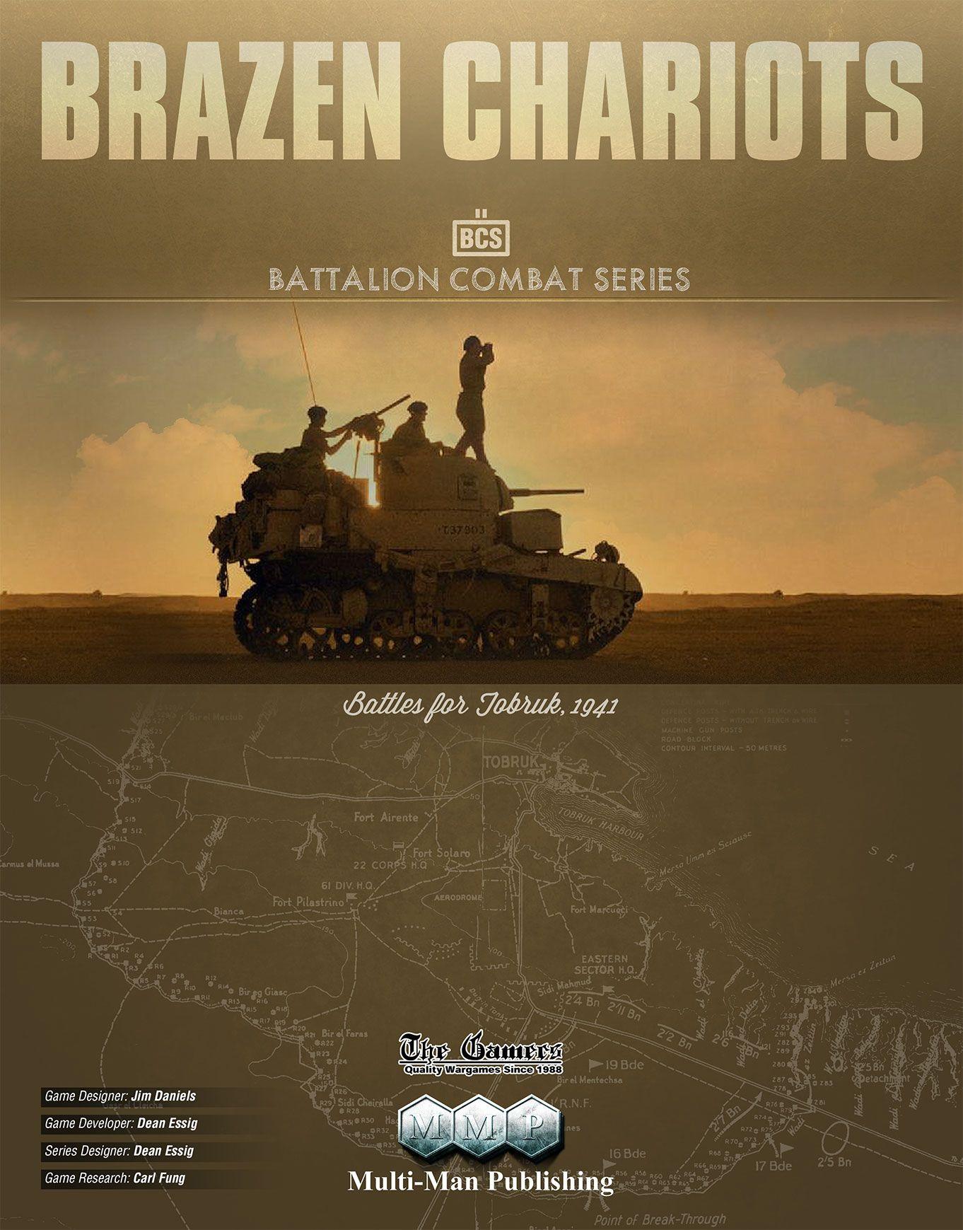 Brazen Chariots: Battles for Tobruk, 1941 cover