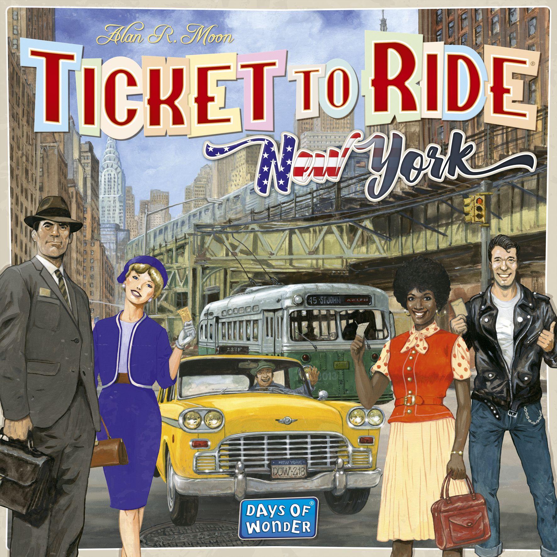 Ticket to Ride: New York cover