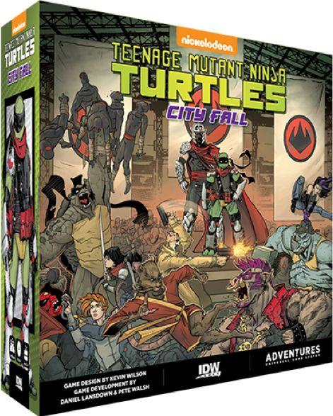 Teenage Mutant Ninja Turtles Adventures: City Fall cover