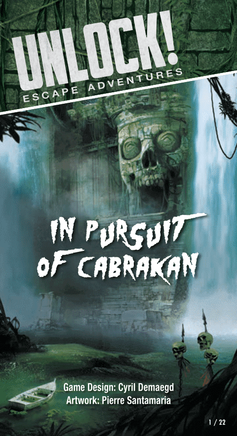 Unlock!: Short Adventures – In Pursuit of Cabrakan cover