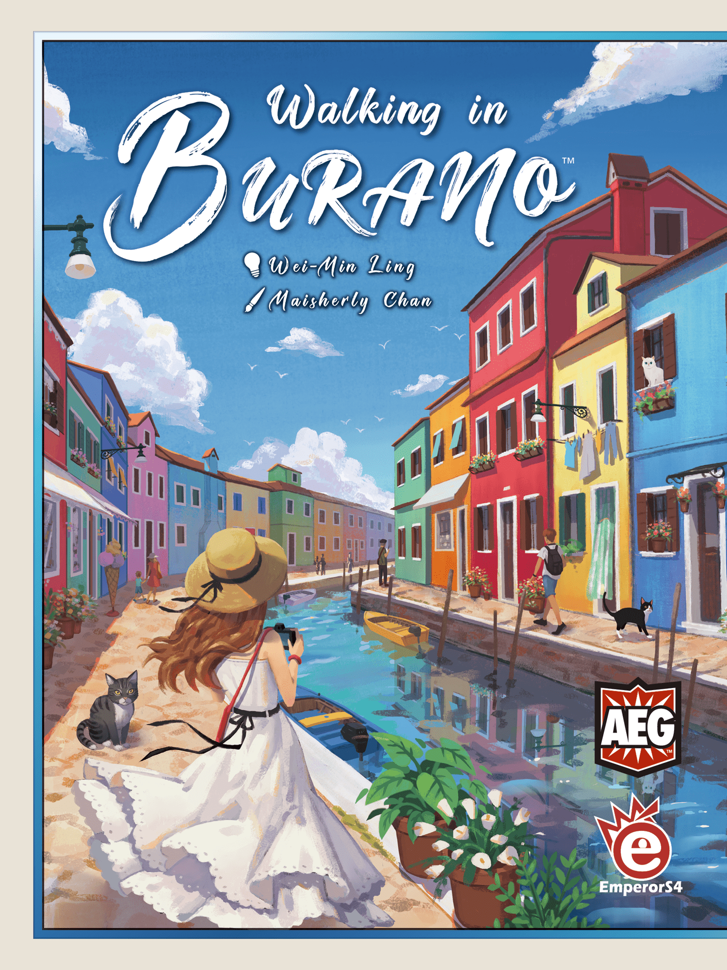 Walking in Burano cover