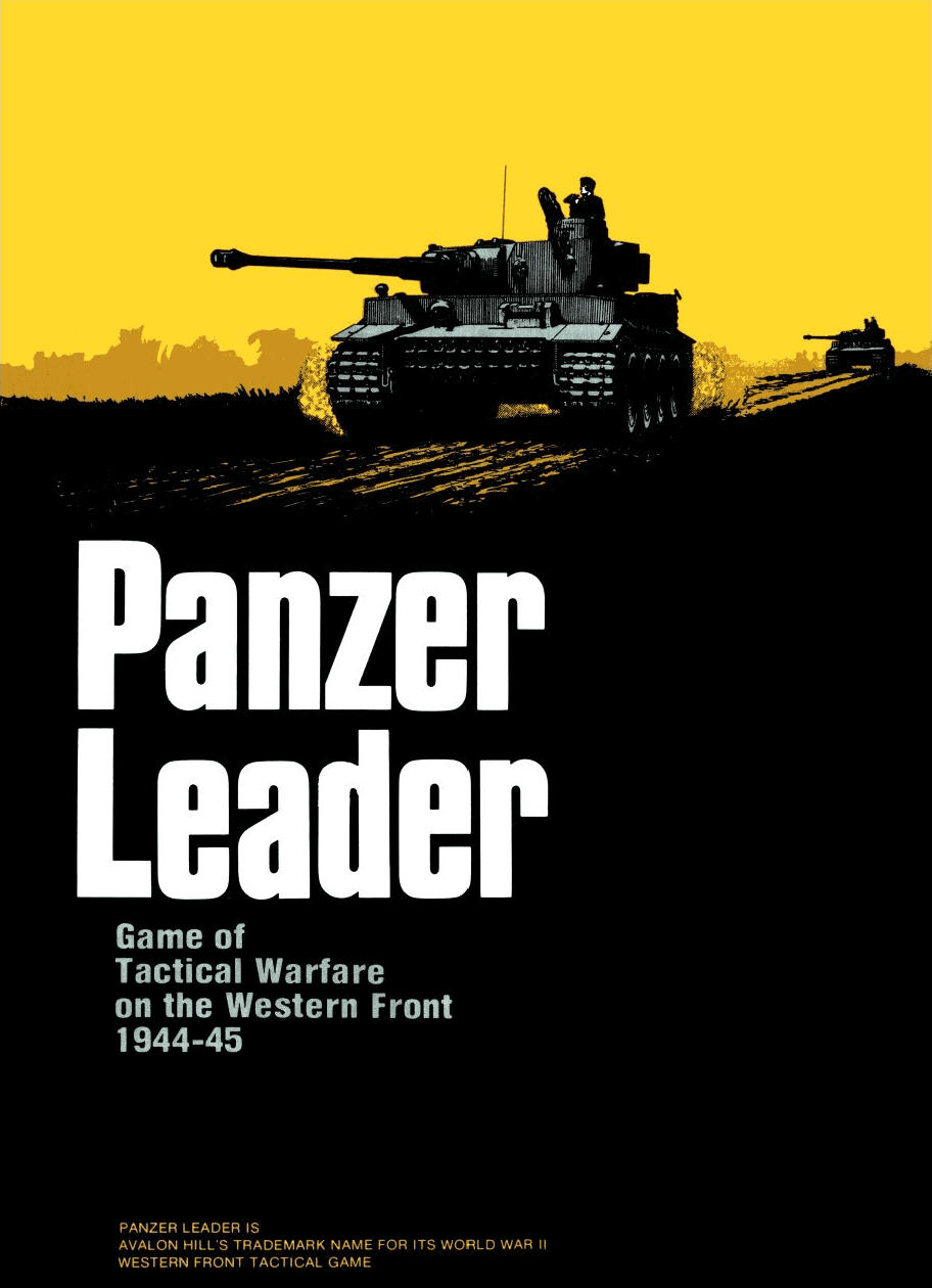Panzer Leader: Game of Tactical Warfare on the Western Front cover
