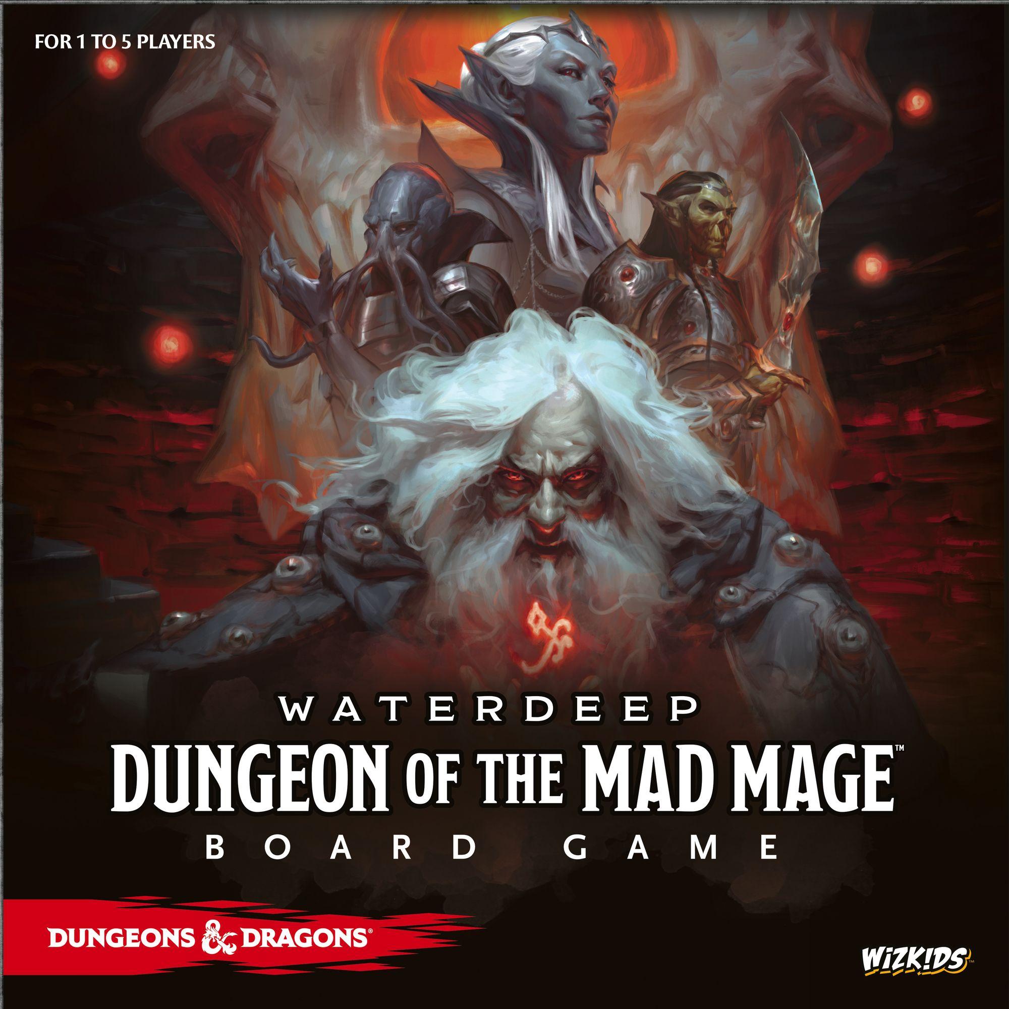 Dungeons & Dragons: Waterdeep – Dungeon of the Mad Mage Board Game cover